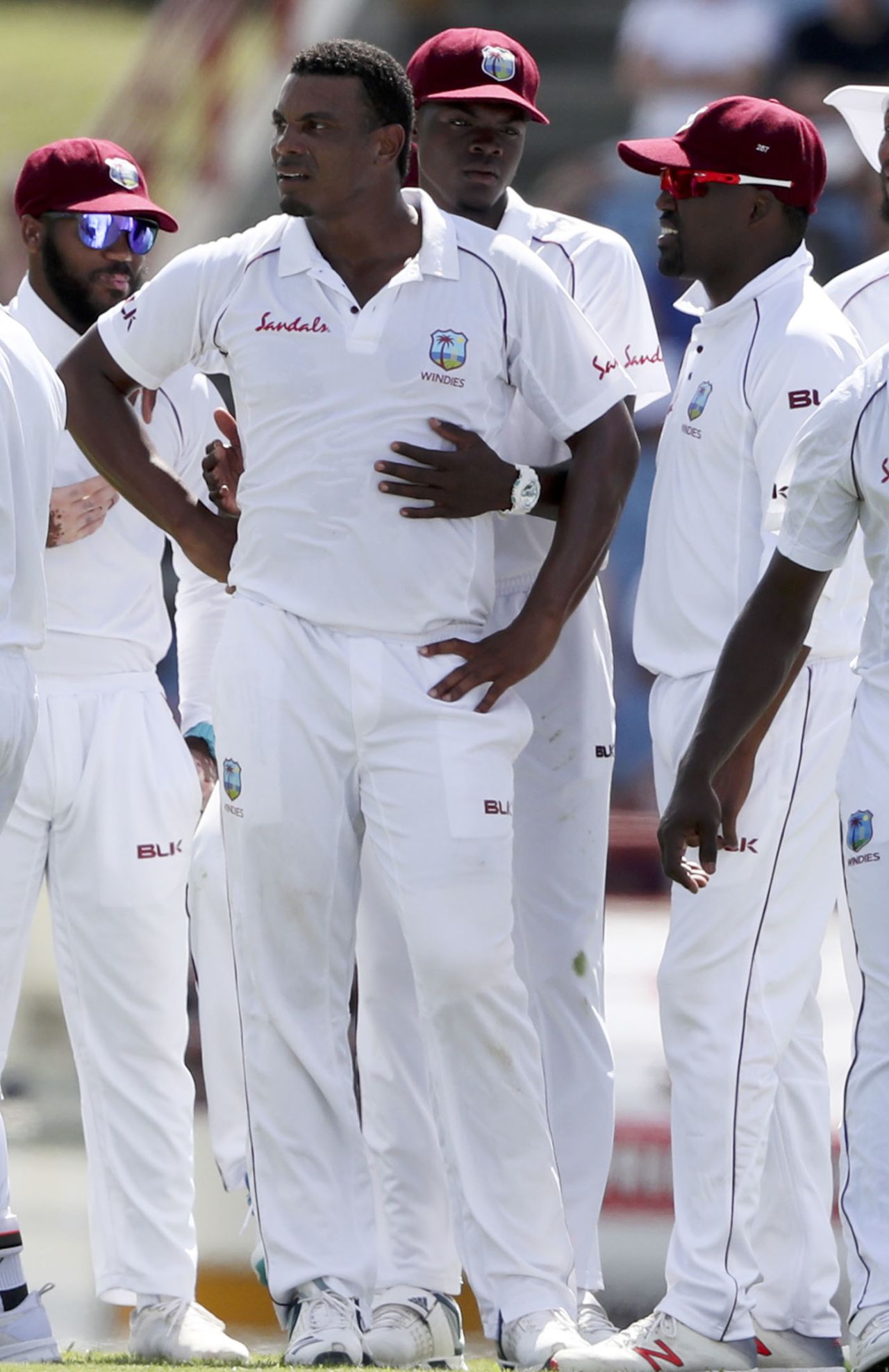 Shannon Gabriel had an lbw decision upheld on review, West Indies v England, 3rd Test, St Lucia, February 9, 2019