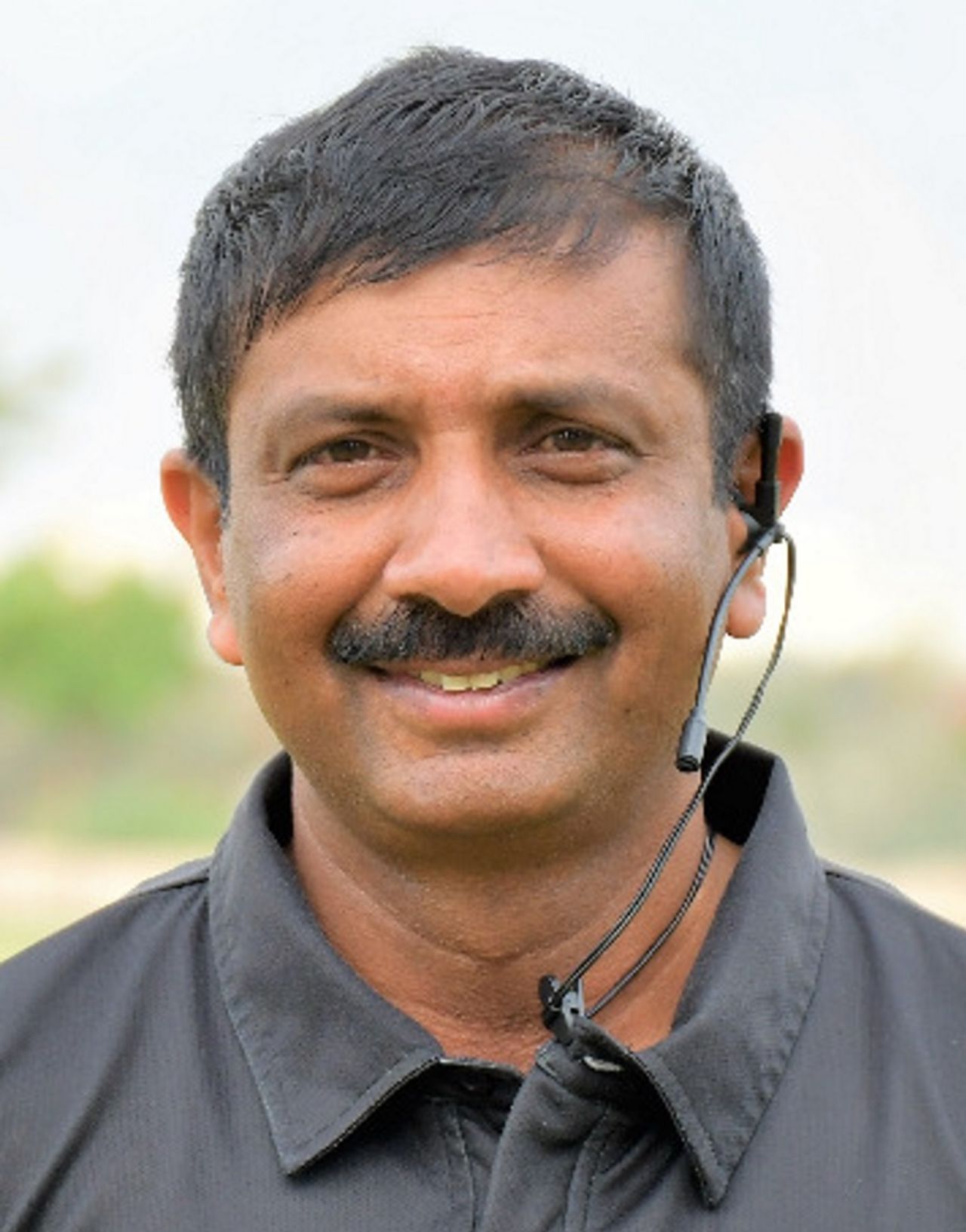 Vinod Babu umpire portrait
