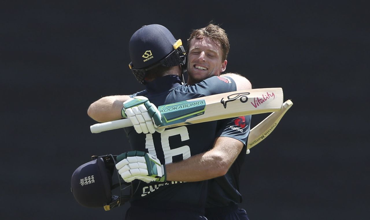 Eoin Morgan and Jos Buttler put on 204 runs together, West Indies v England, 4th ODI, Grenada, February 27, 2019