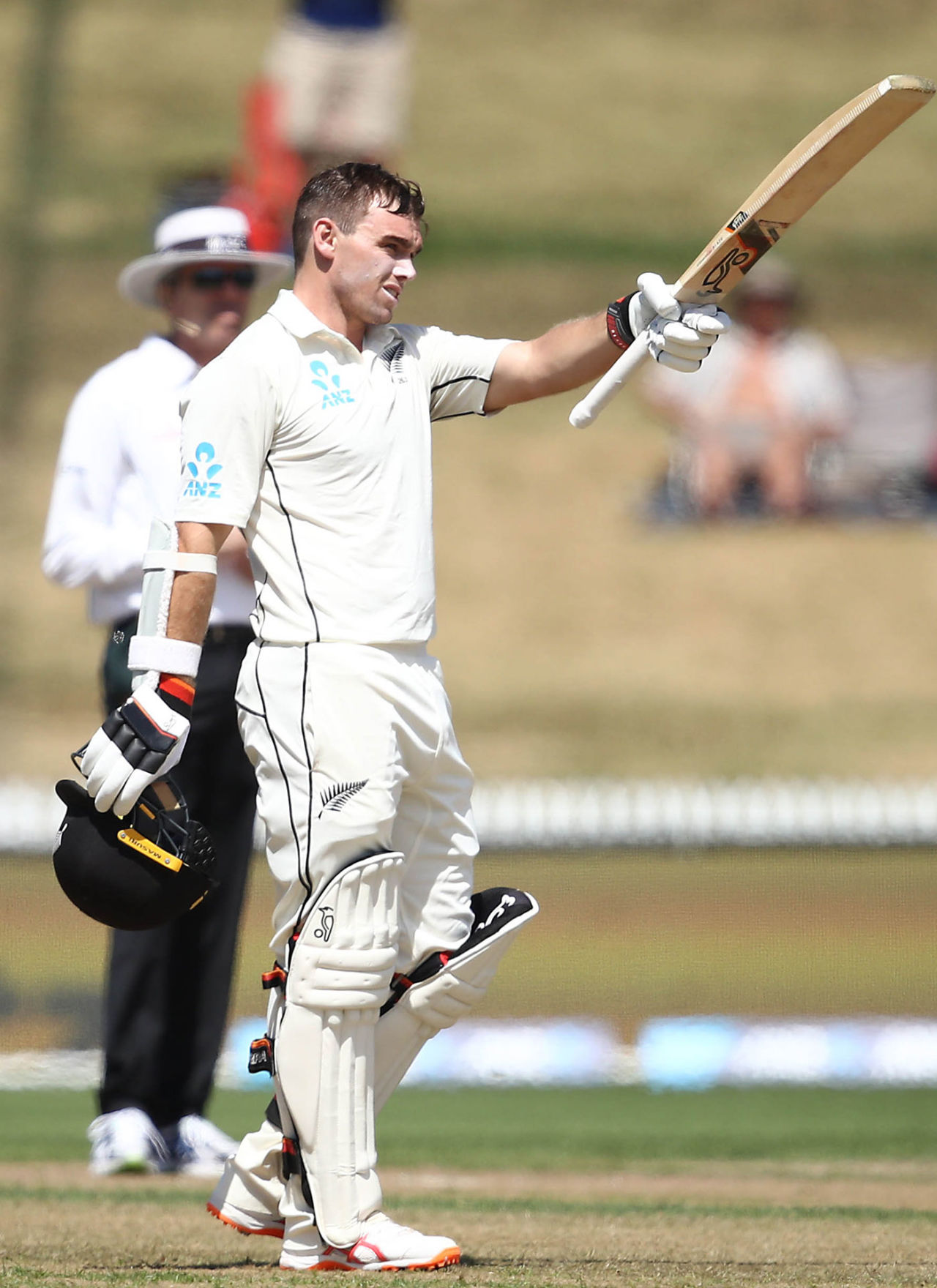 Tom Latham continued his prolific Test season with another century, New Zealand v Bangladesh, 1st Test, Hamilton, 2nd day, March 1, 2019