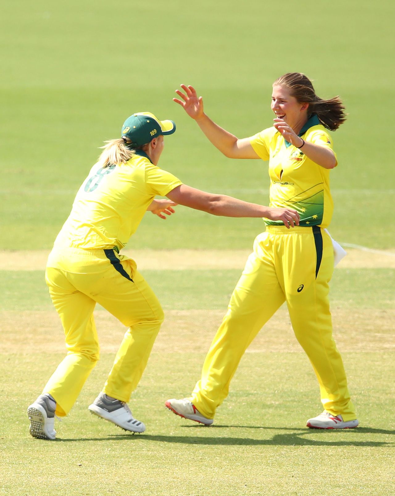 Georgia Wareham halted a good start by New Zealand, Australia v New Zealand, 3rd ODI, Melbourne, March 3, 2019