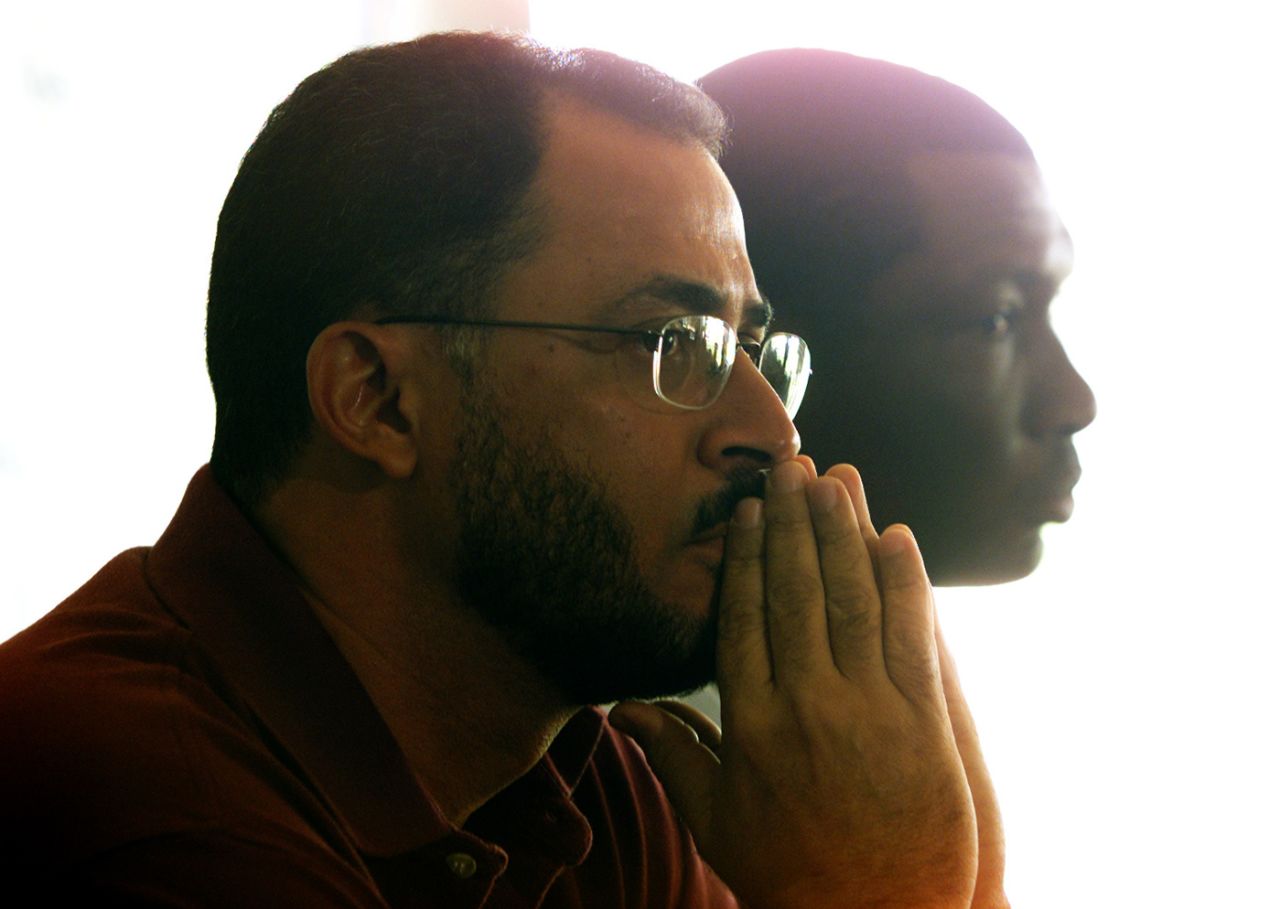 Ricky Skerritt, the West Indies team manager, at a press conference at the WACA, on the scheduled fifth day of the Test, Perth, December 5, 2000