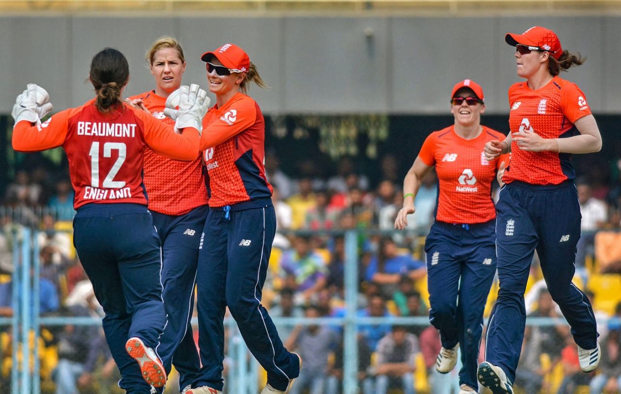Katherine Brunt bowled with fire, India v England, 1st WT20I, Guwahati, March 4, 2019