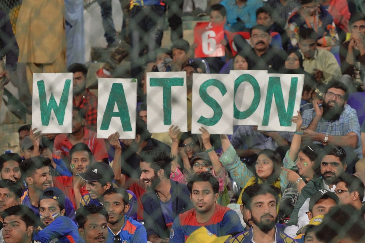 The PSL's international players enjoyed plenty of support, Karachi, March 10, 2019