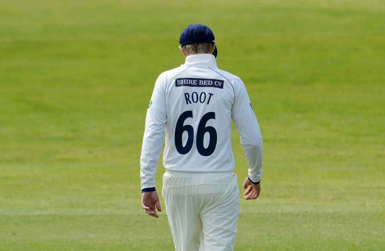 Joe Root in action for Yorkshire, May 4, 2018