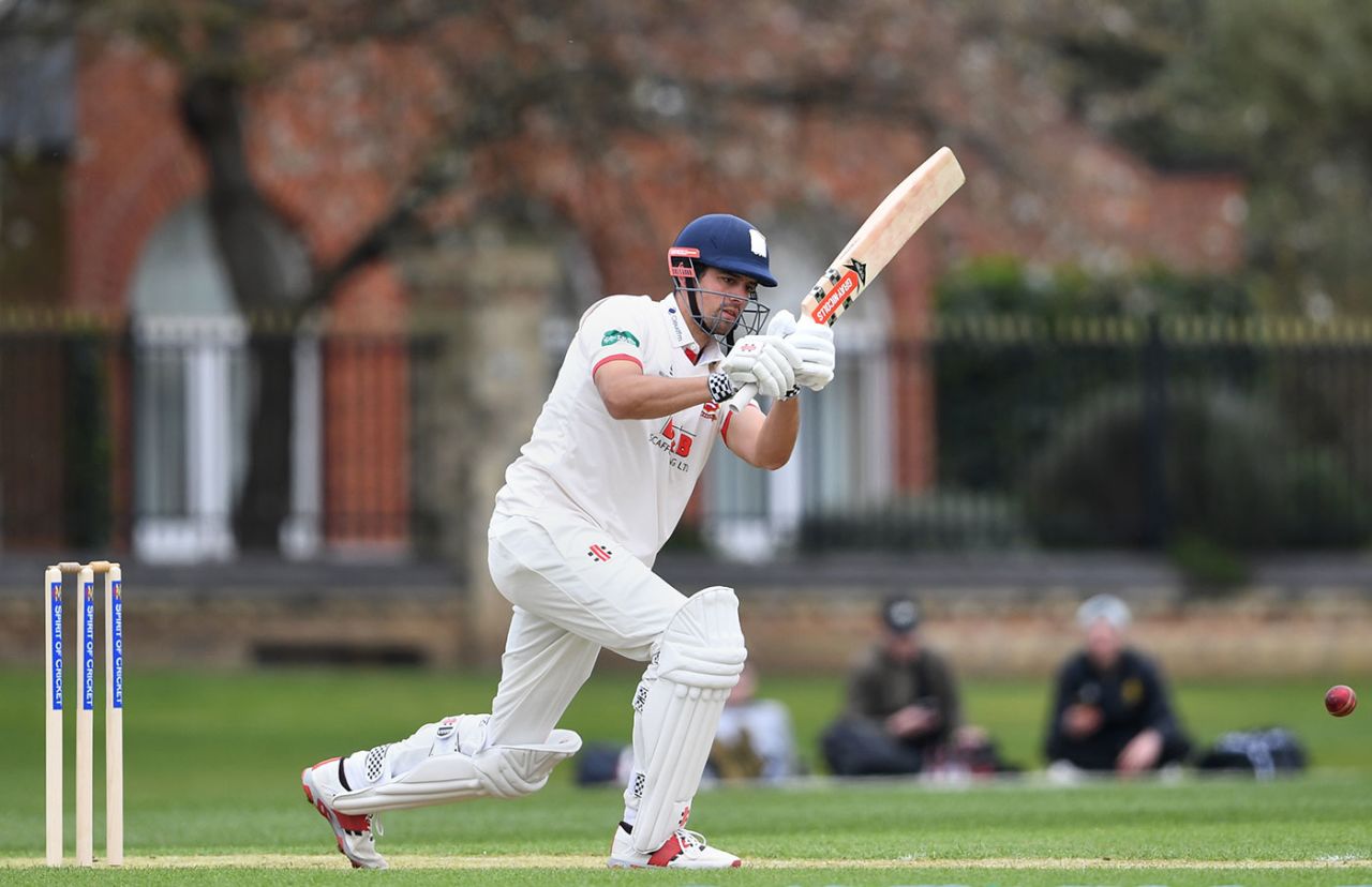Sir Alastair Cook bats against Cambridge University, Fenner's, March 26, 2019