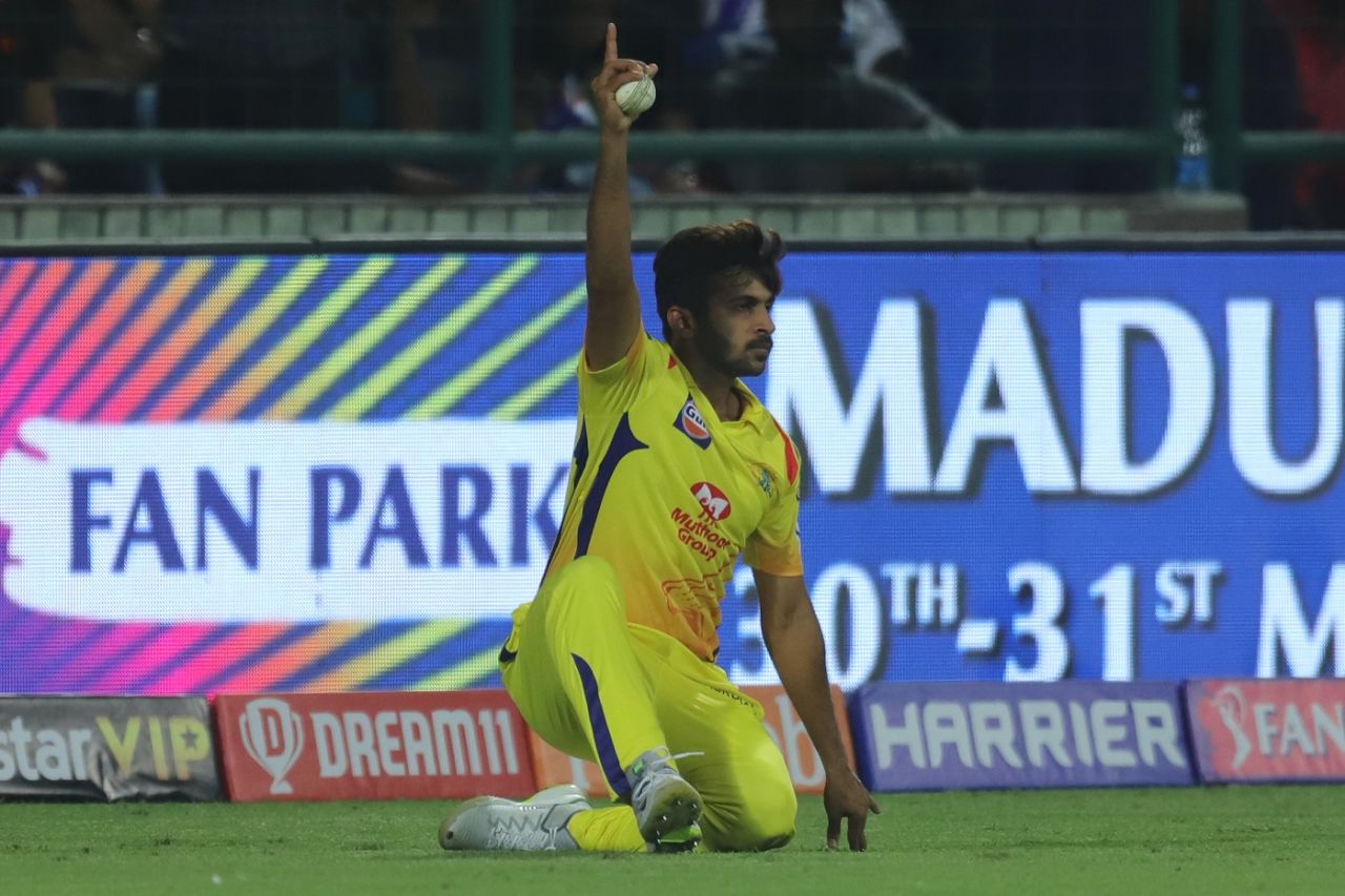 Shardul Thakur pulled off a stunner, Delhi Capitals v Chennai Super Kings, Indian Premier League 2019, New Delhi, March 26, 2019