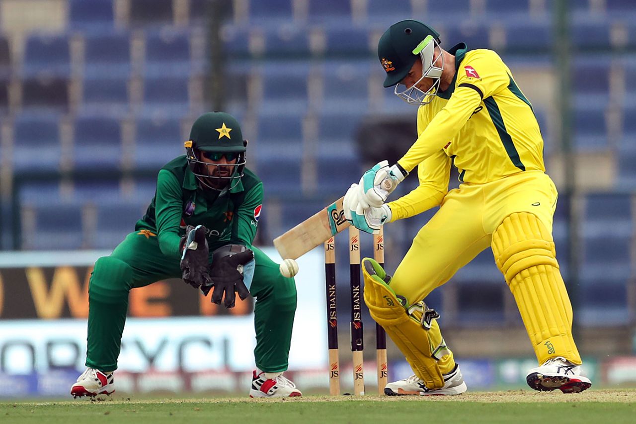 Peter Handscomb was quickly out of the blocks, Pakistan v Australia, 3rd ODI, Abu Dhabi, March 27, 2019