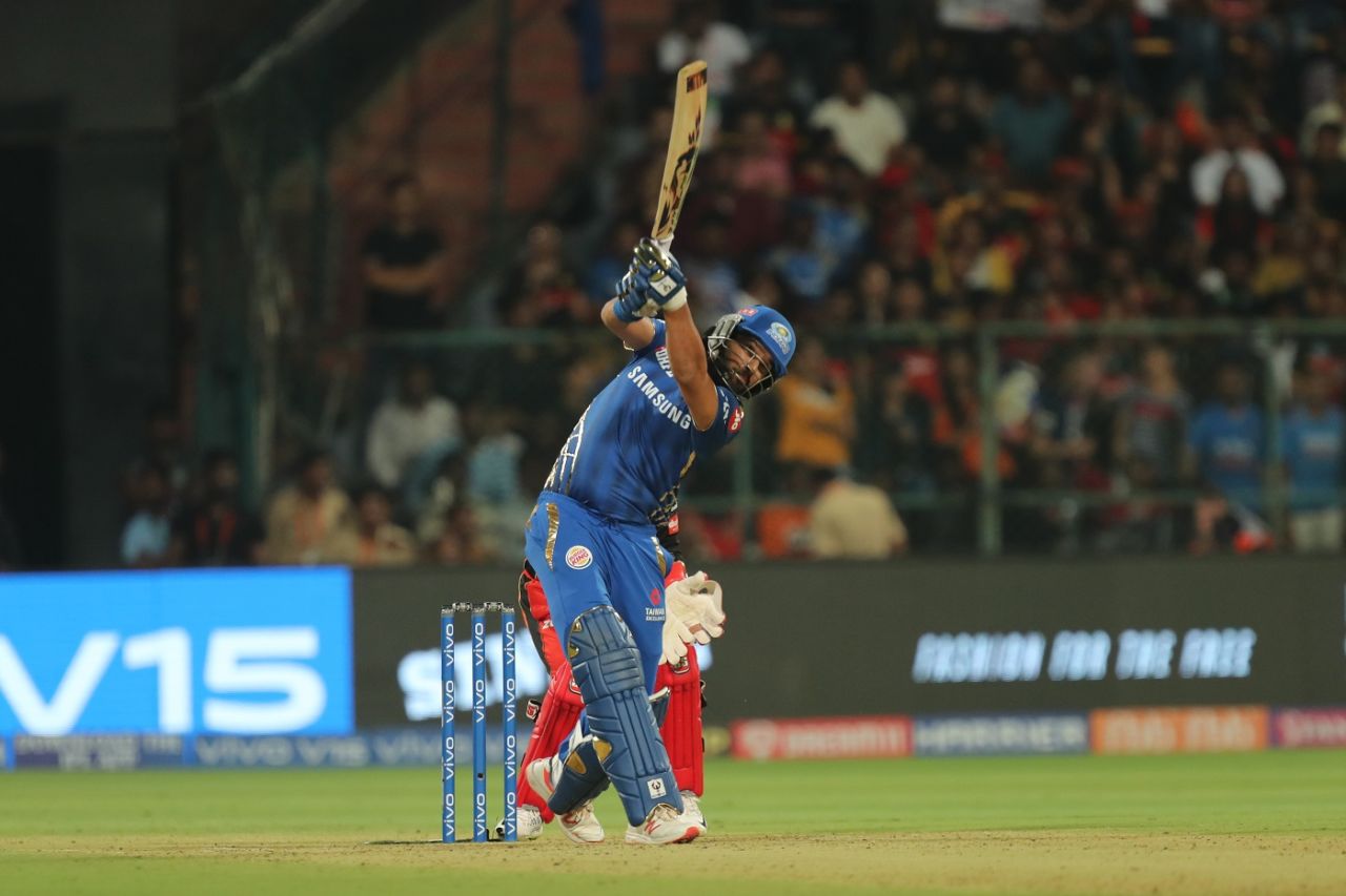 Yuvraj Singh goes big, Royal Challengers Bangalore v Mumbai Indians, IPL 2019, Bengaluru, March 28, 2019