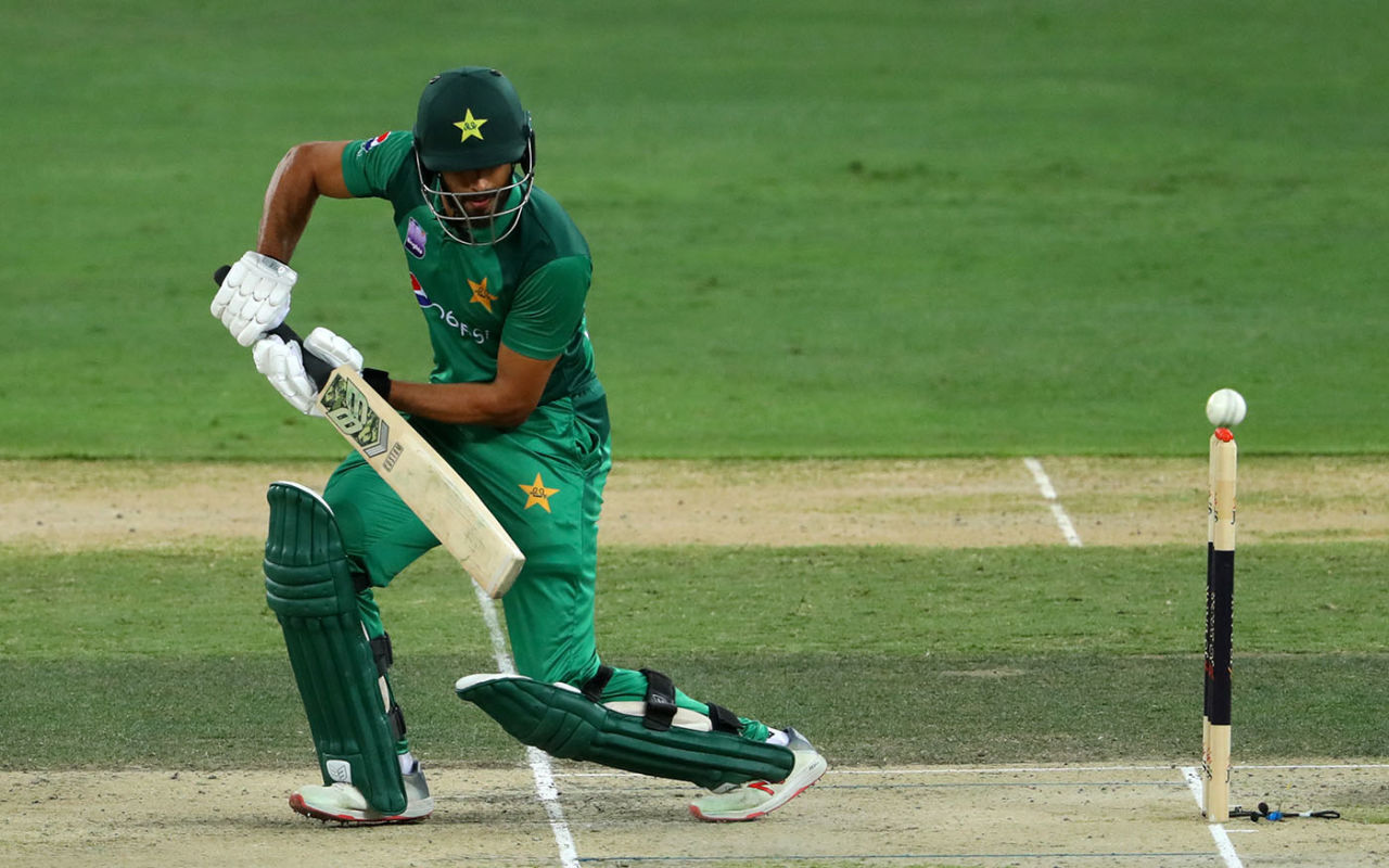 Shan Masood of Pakistan, 5th ODI, Pakistan v Australia, Dubai International Stadium, March 31, 2019