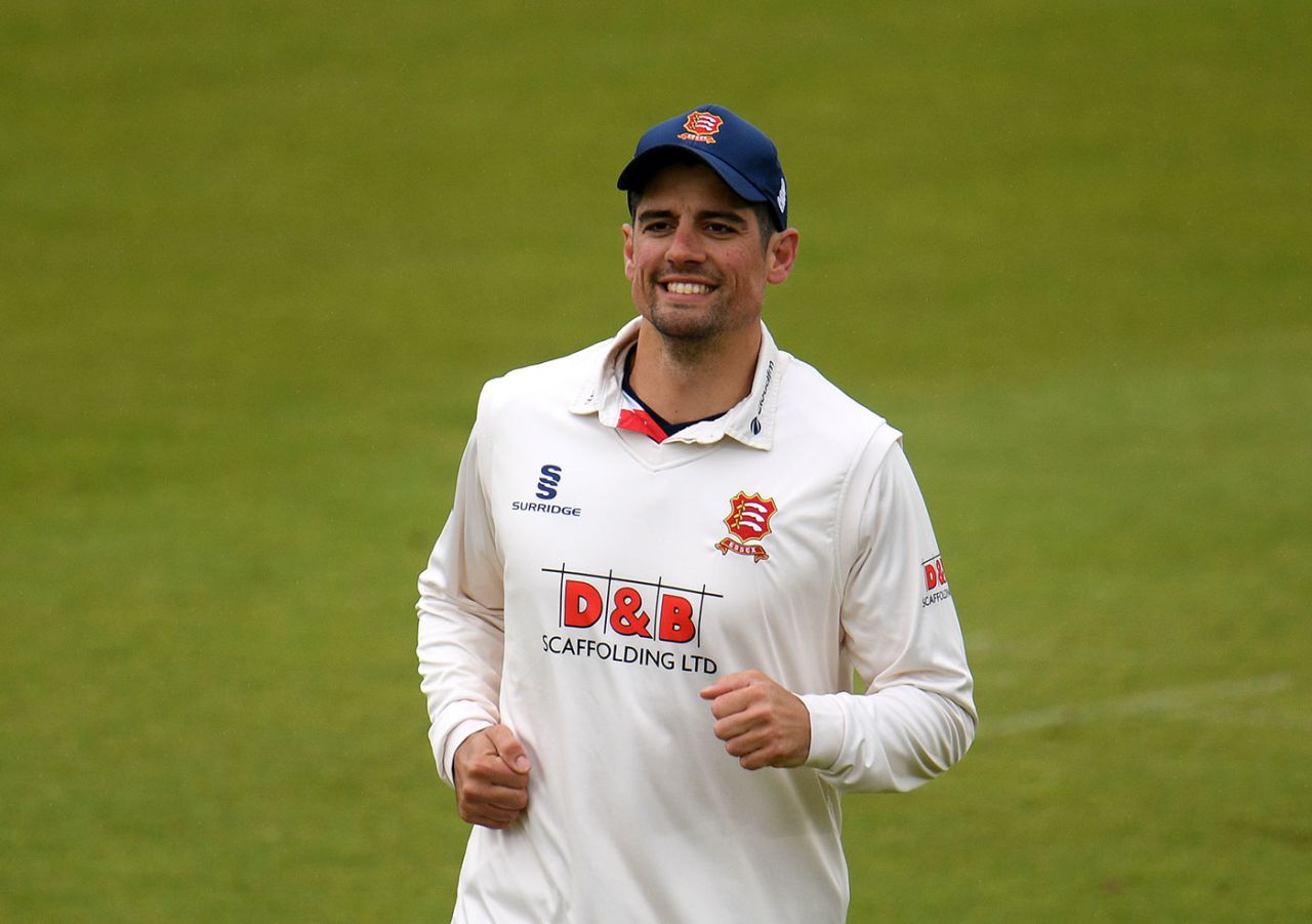 Sir Alastair Cook on the first day of the Championship season, Hampshire v Essex, County Championship Division One, Ageas Bowl, April 5, 2019
