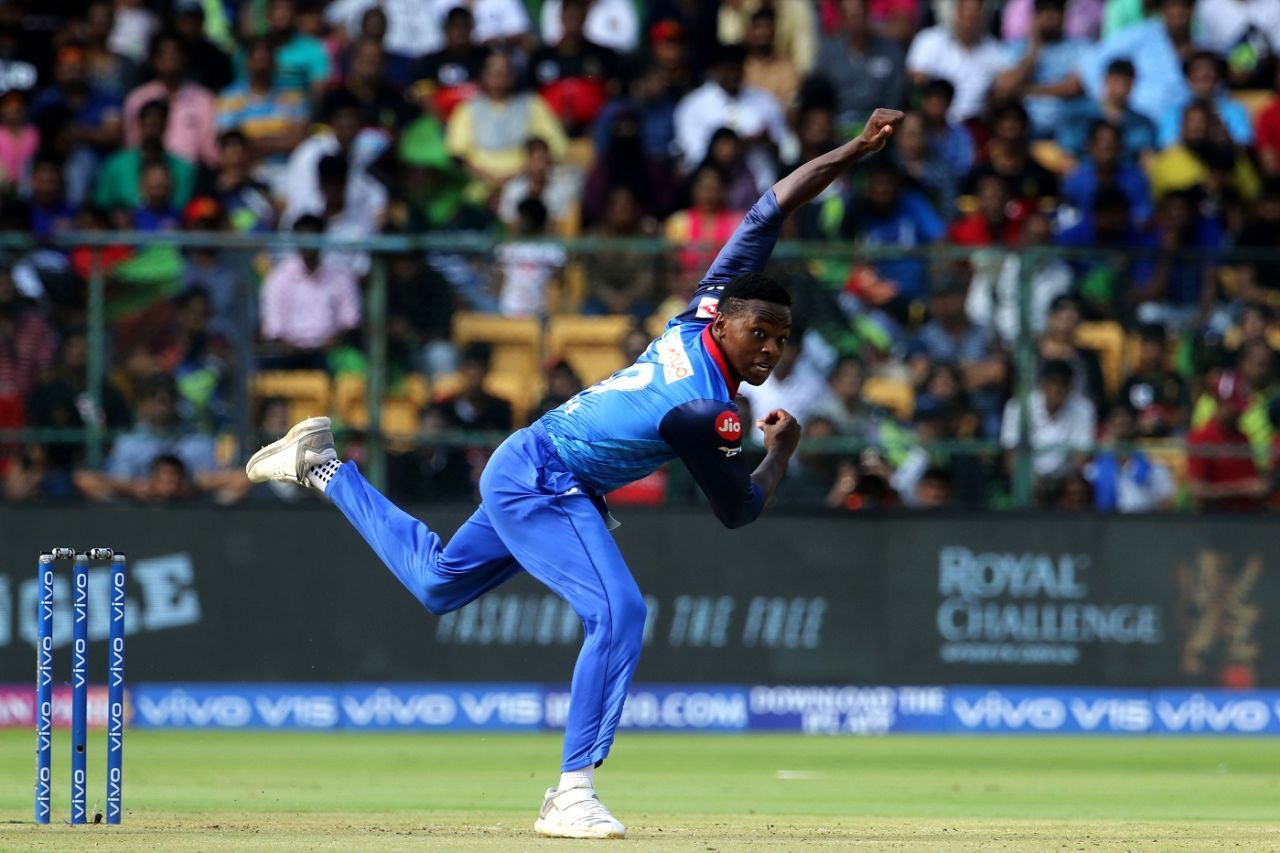 Kagiso Rabada bowled with pace and hostility, Royal Challengers Bangalore v Delhi Capitals, IPL 2019, Bengaluru