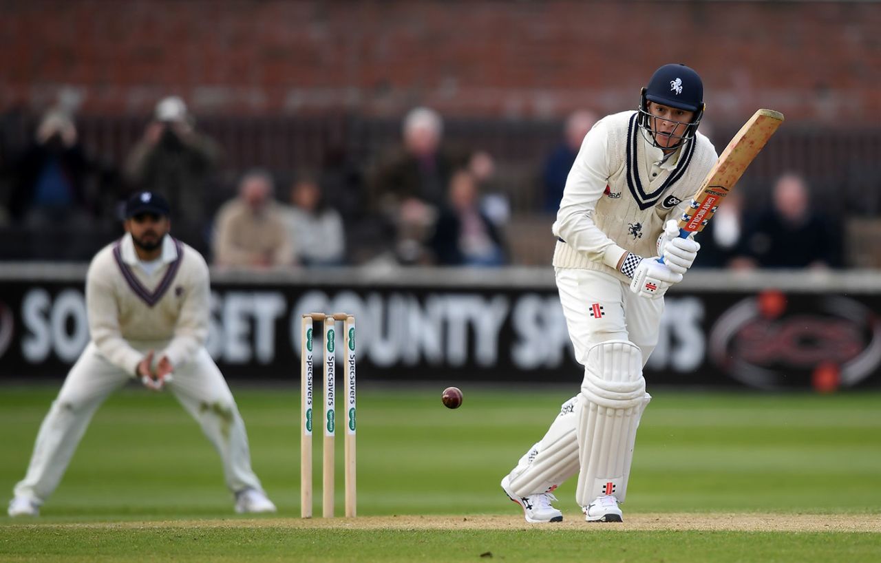 It was a lean start for Matt Renshaw with Kent, Somerset v Kent, County Championship, Division One, Taunton, April 8, 2019