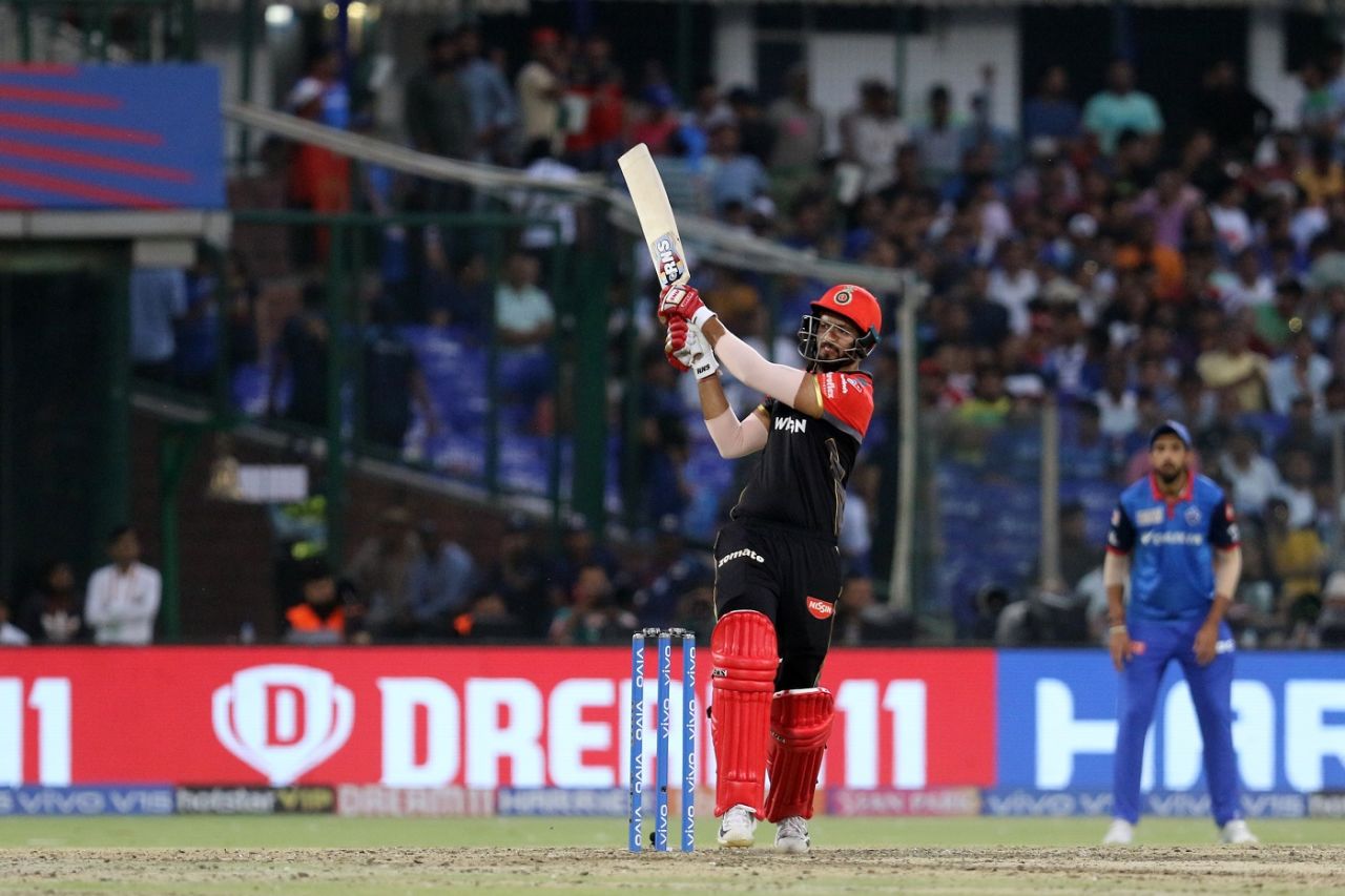 Shivam Dube goes big, Delhi Capitals v Royal Challengers Bangalore, IPL 2019, Delhi, April 28, 2019