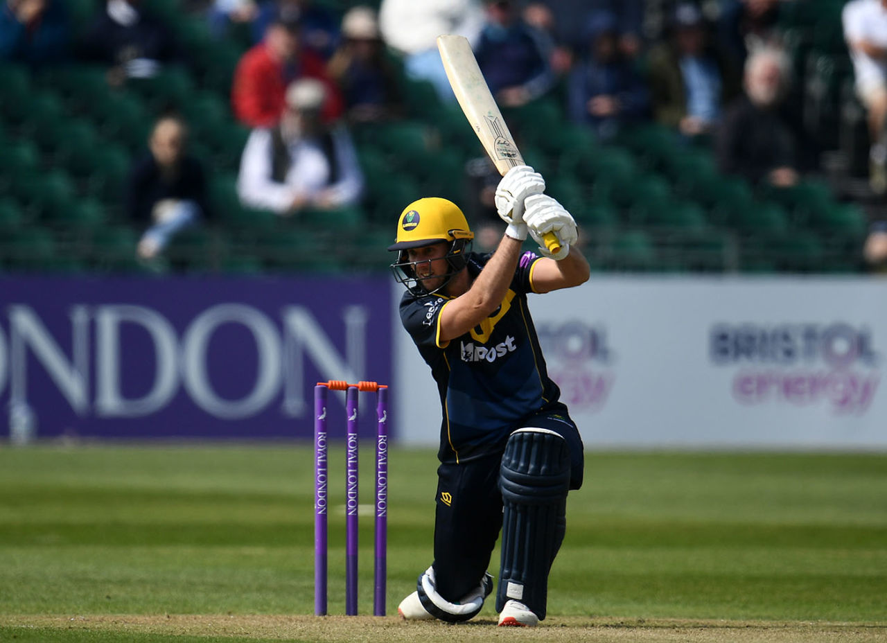 Chris Cooke of Glamorgan bats against Gloucestershire, Glamorgan v Gloucestershire, Royal Royal London One Day Cup, Bristol, April 30, 2019