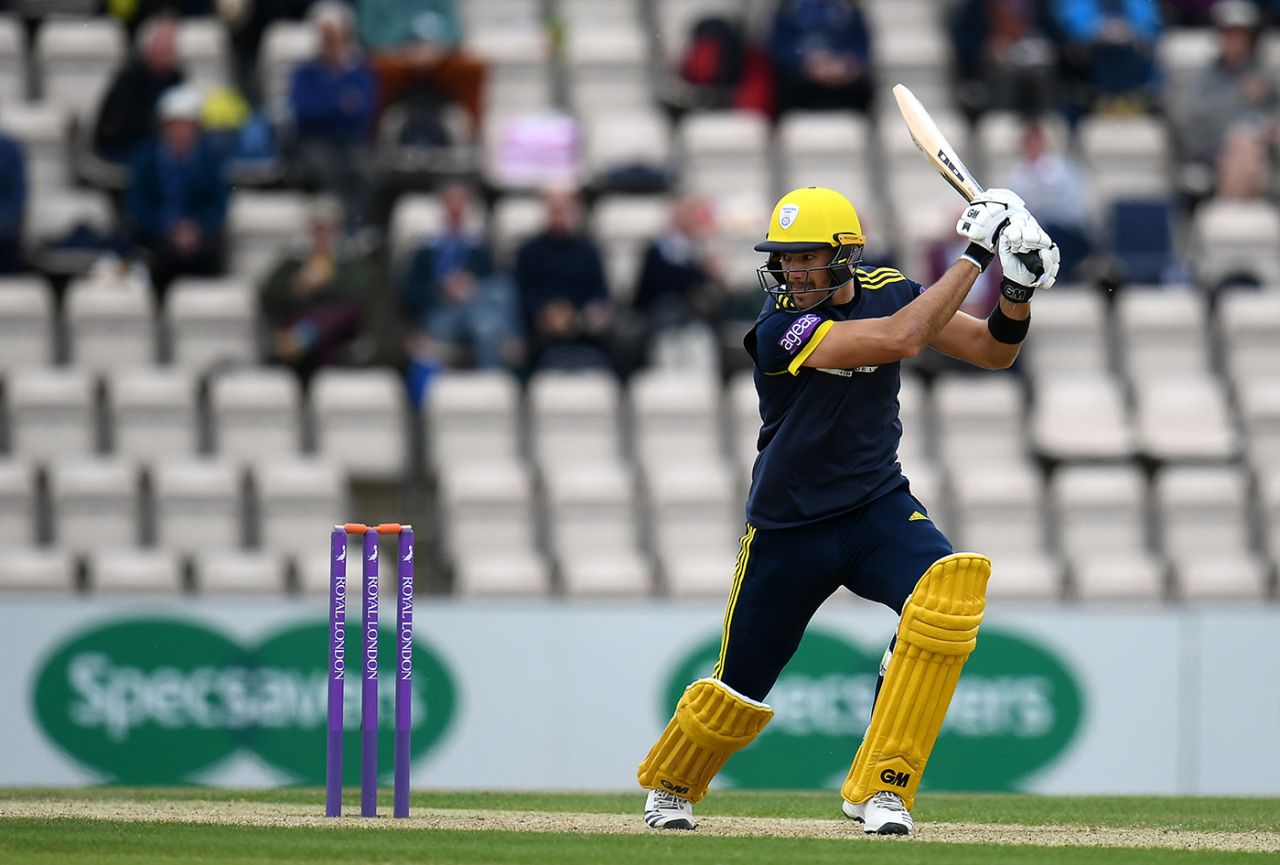Aiden Markram crunched 130 from 87 balls, Hampshire v Sussex, Royal London Cup, South Group, Ageas Bowl, May 2, 2019