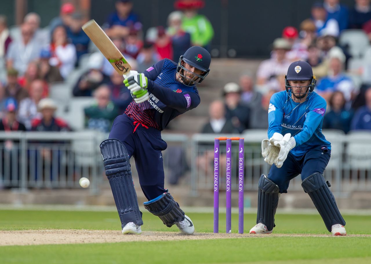 Jake Lehmann made an impressive start to his short spell with Lancashire, Lancashire v Derbyshire, Royal London Cup, North Group, Old Trafford, May 2, 2019