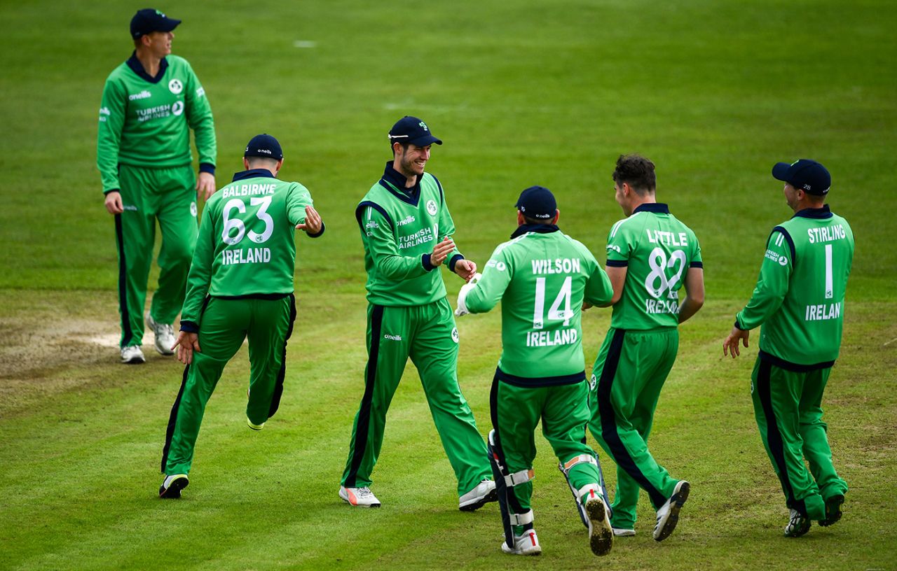 George Dockrell claimed a brilliant catch to give Josh Little his maiden ODI wicket, Ireland v England, only ODI, Malahide, May 3, 2019