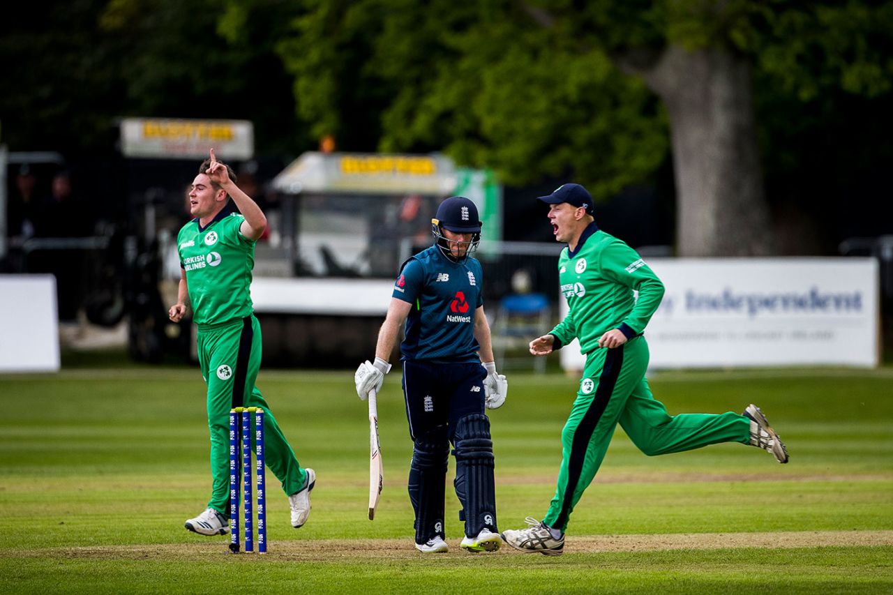 Josh Little bounced out Eoin Morgan to power Ireland, Ireland v England, only ODI, Malahide, May 3, 2019