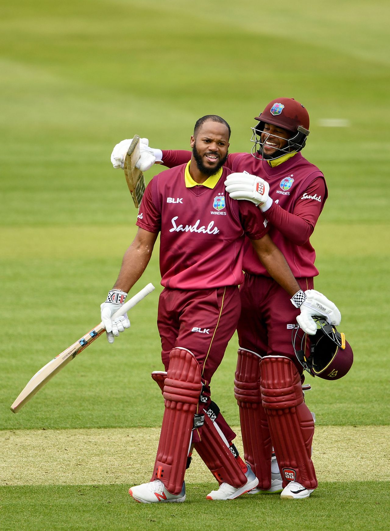 John Campbell and Shai Hope put on the biggest opening stand in all ODI cricket, Ireland v West Indies, Ireland Tri-Nation Series, Dublin, May 5, 2019