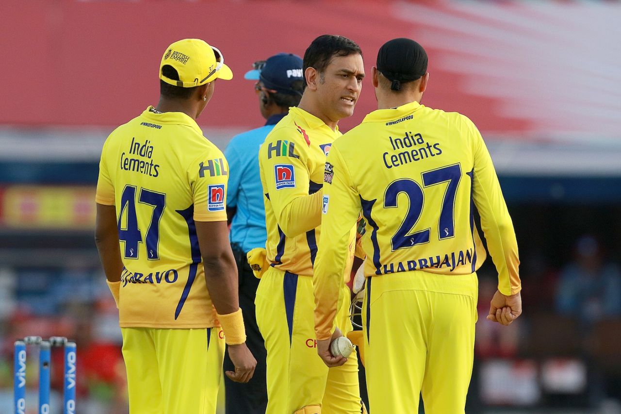 It didn't quite go to plan for MS Dhoni and his men, Kings XI Punjab v Chennai Super Kings, IPL 2019, Mohali, May 5, 2019