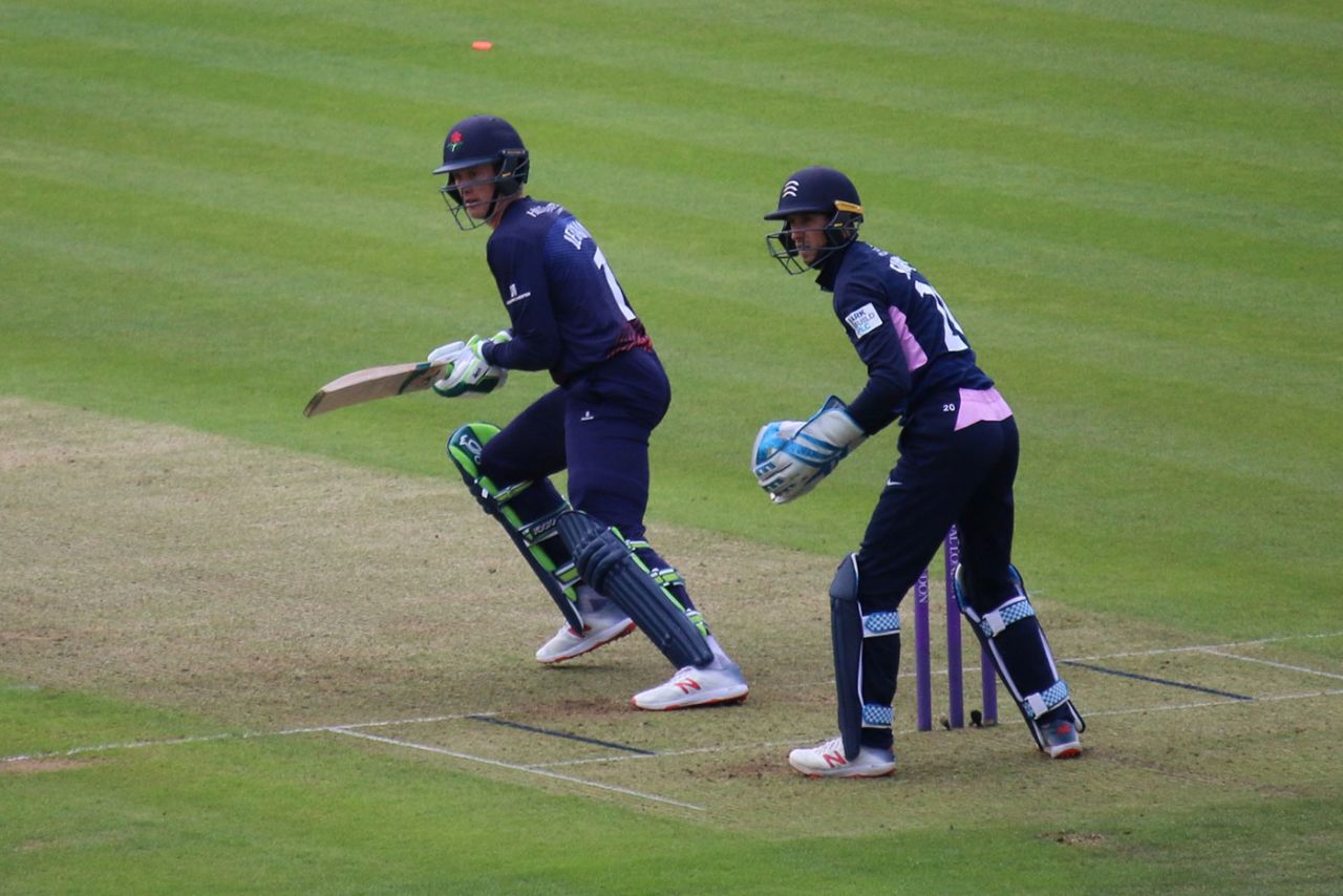 Keaton Jennings reverse-sweeps, Middlesex v Lancashire, Royal London Cup, Lord's, May 10, 2019