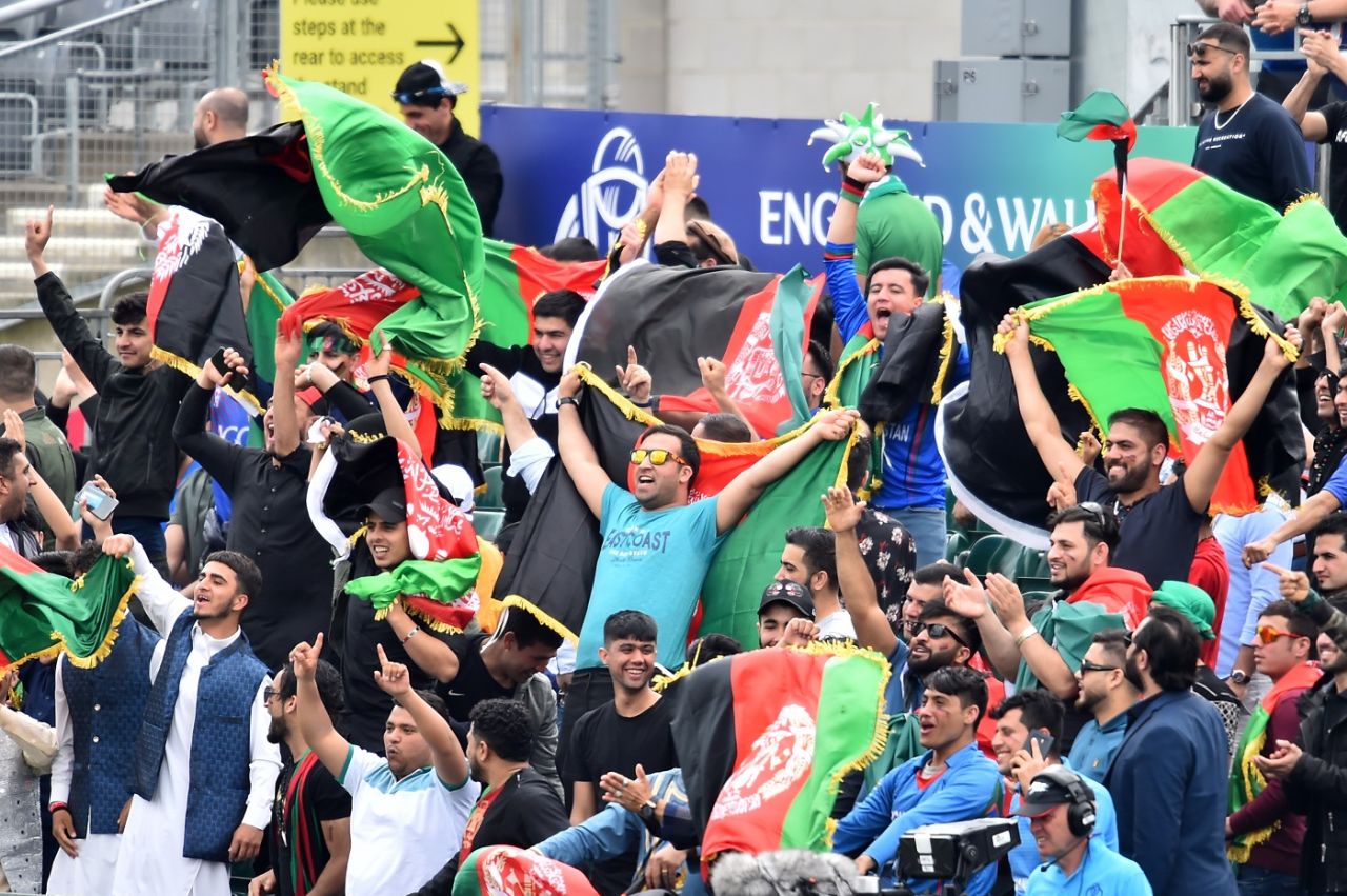 Afghanistan fans make some noise, Afghanistan v Pakistan, ICC World Cup warm-up, Bristol, May 24, 2019