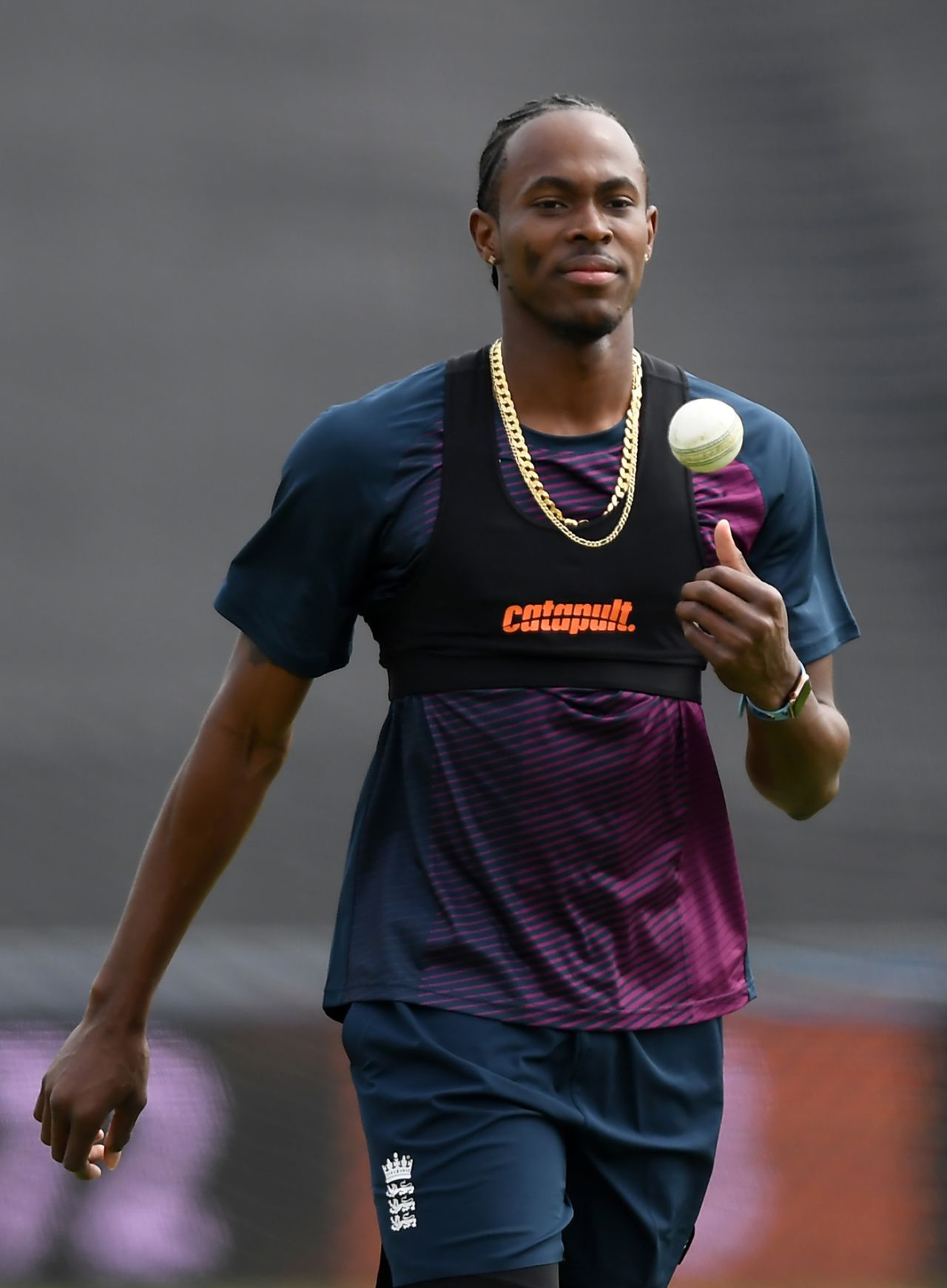 Jofra Archer takes part in England nets, Southampton, May 24, 2019