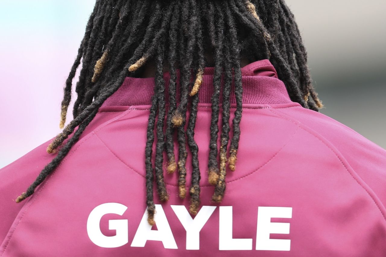 Chris Gayle fields against Pakistan, Pakistan v West Indies, World Cup 2019, Trent Bridge, May 31, 2019