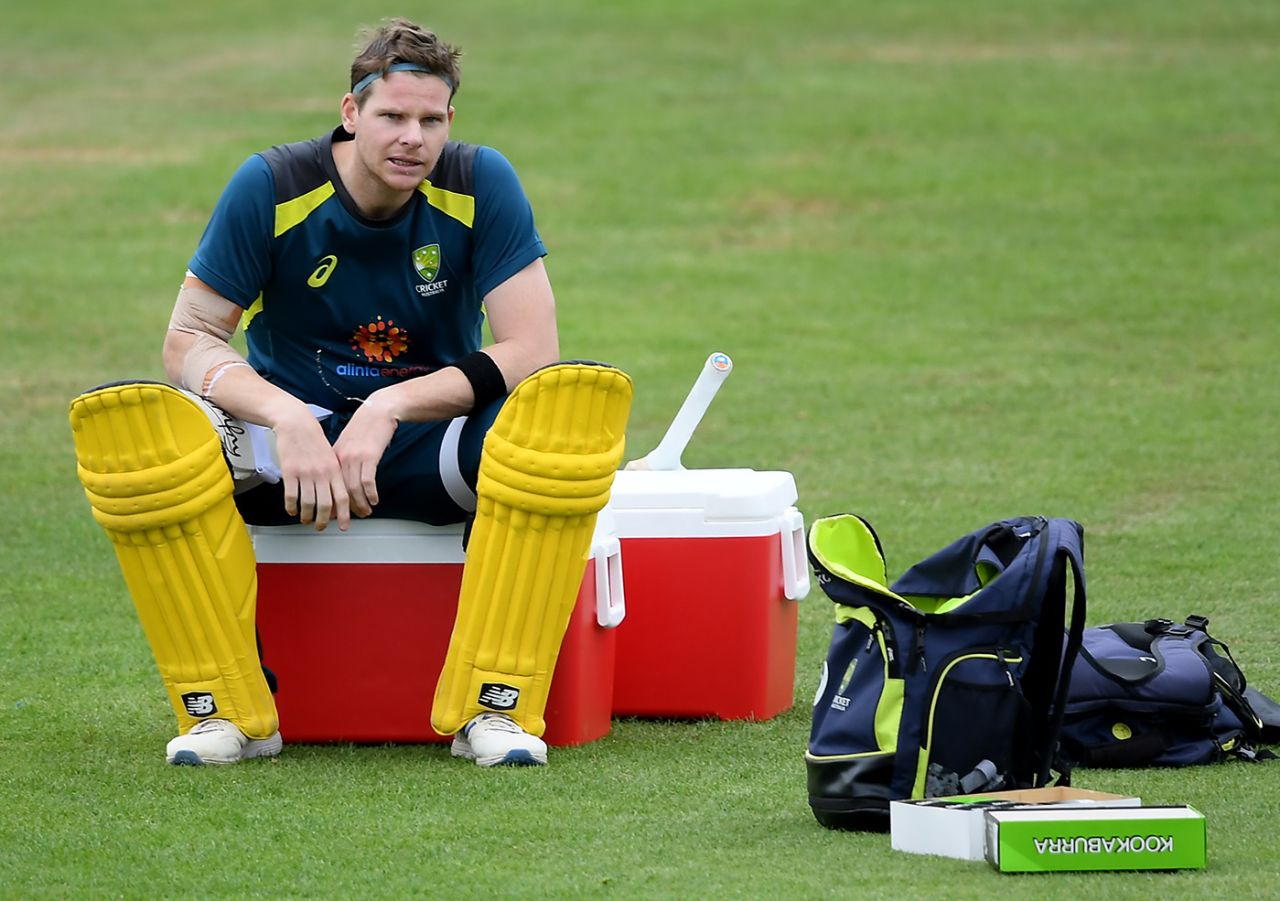 Steven Smith not batting (but not for long), Bristol, May 31, 2019