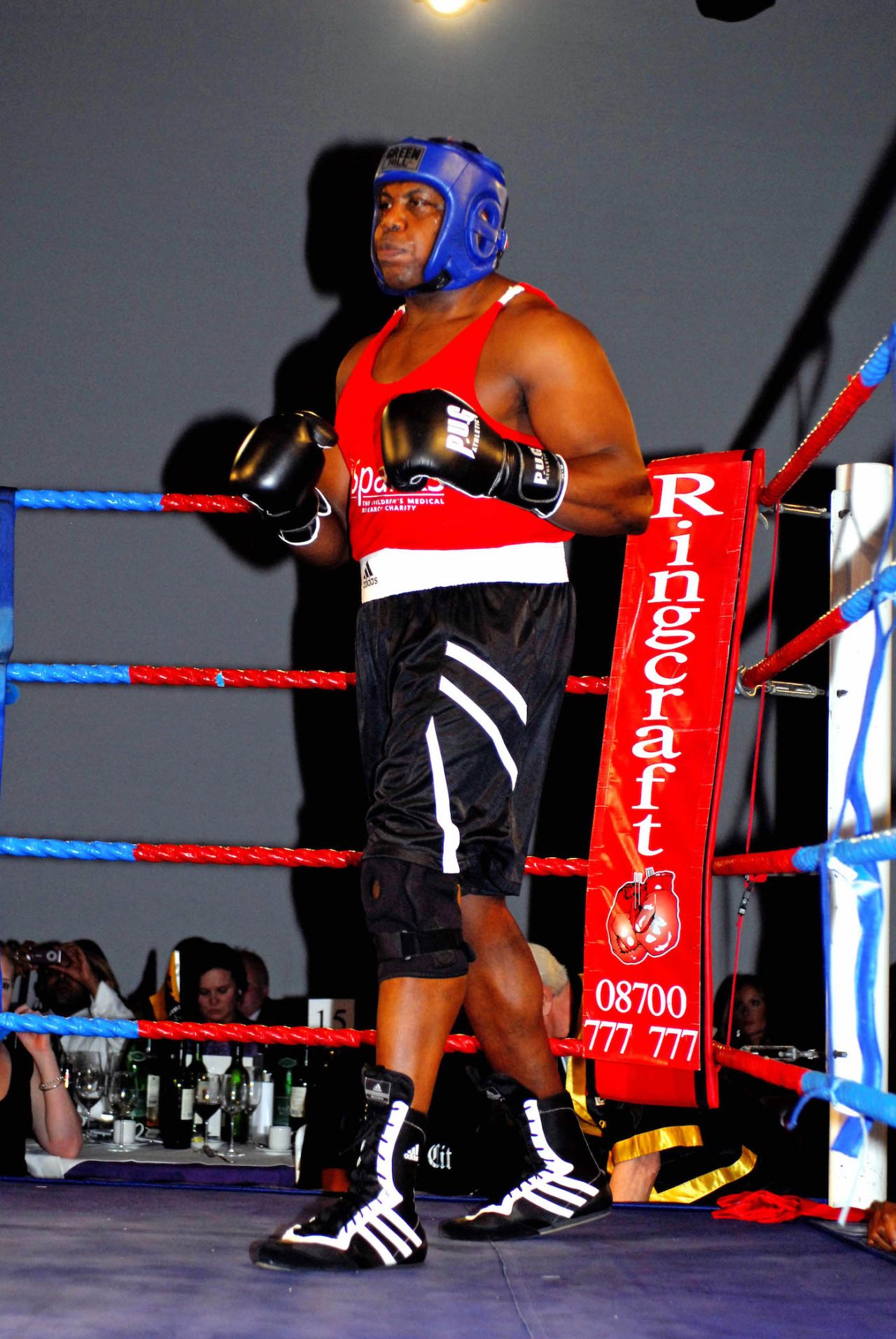 David "Syd" Lawrence at the Bob & Weave celebrity Boxing Ball, Old Billingsgate, London, June 8, 2007