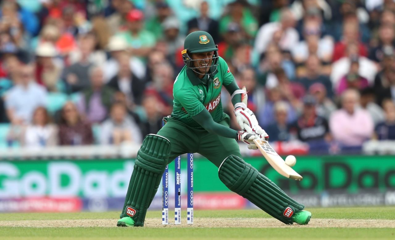 Mohammad Mithun gets creative, Bangladesh v New Zealand, World Cup 2019, The Oval, June 5, 2019