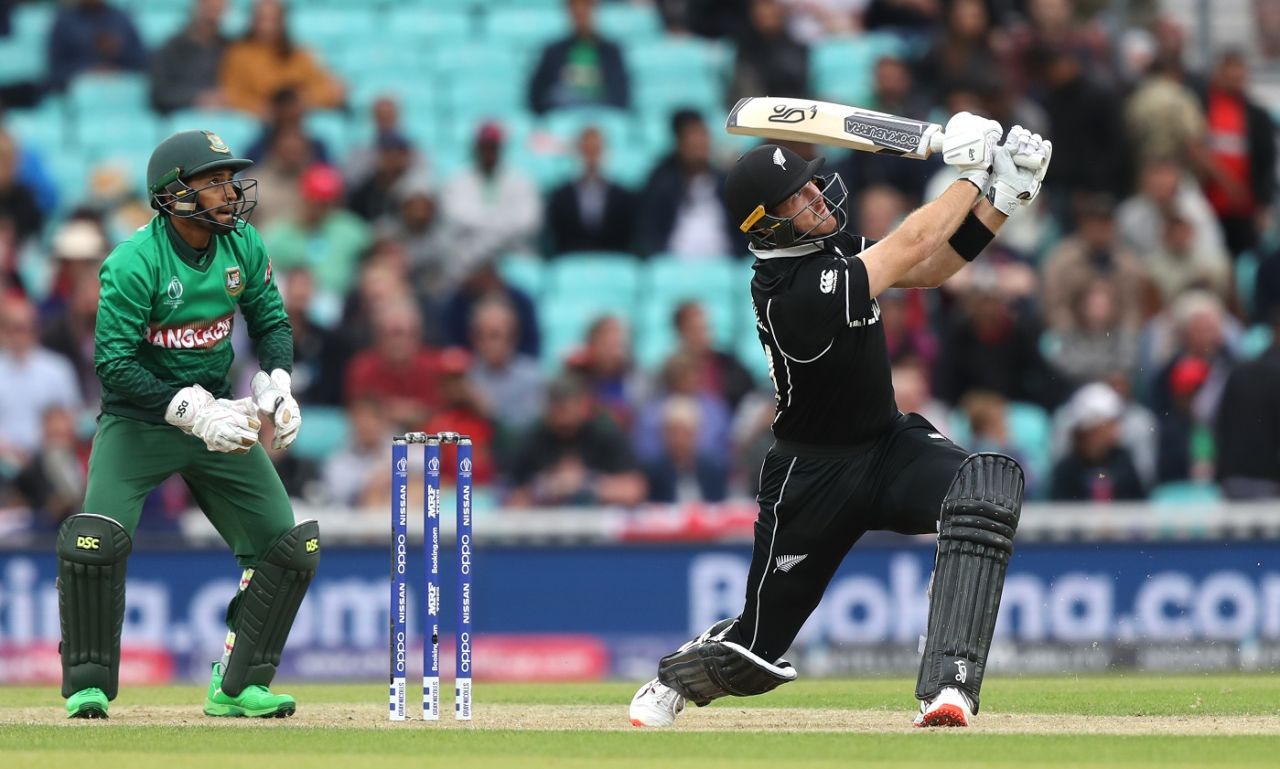 Martin Guptill goes big, Bangladesh v New Zealand, World Cup 2019, The Oval, June 5, 2019