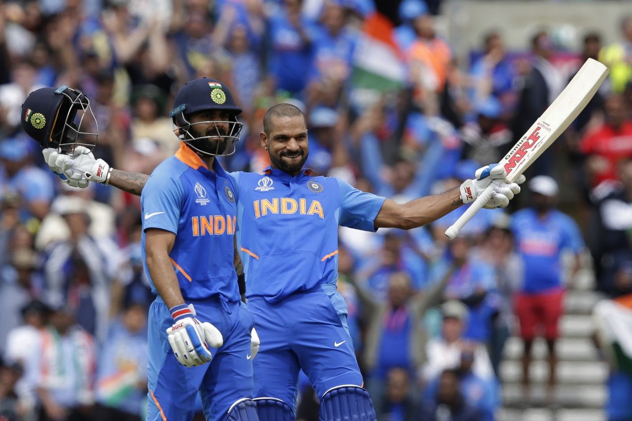 Shikhar Dhawan raises a 17th ODI ton, Australia v India, World Cup 2019, The Oval, June 9, 2019