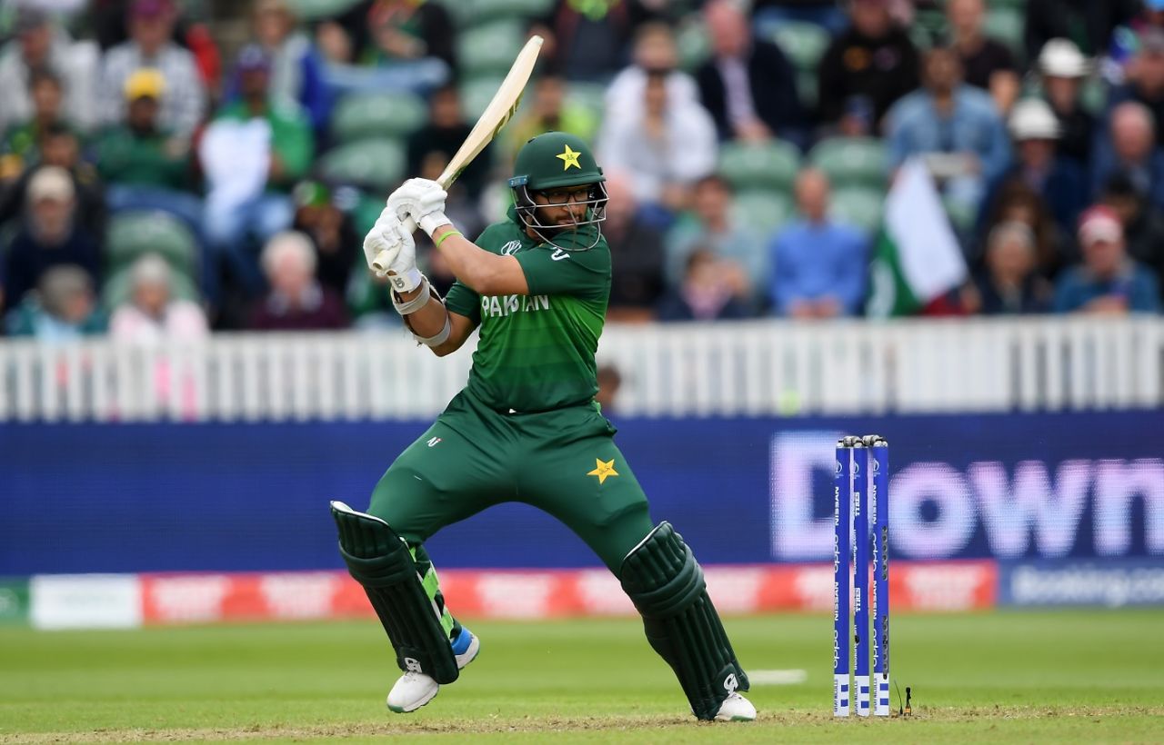 Imam-ul-Haq plays a cut, Australia v Pakistan, World Cup 2019, Taunton, June 12, 2019