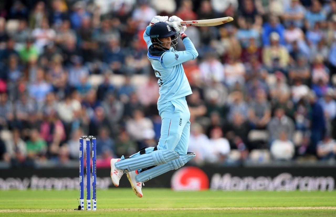 Joe Root plays a cover drive, England v West Indies, World Cup 2019,  Southampton, June 14, 2019