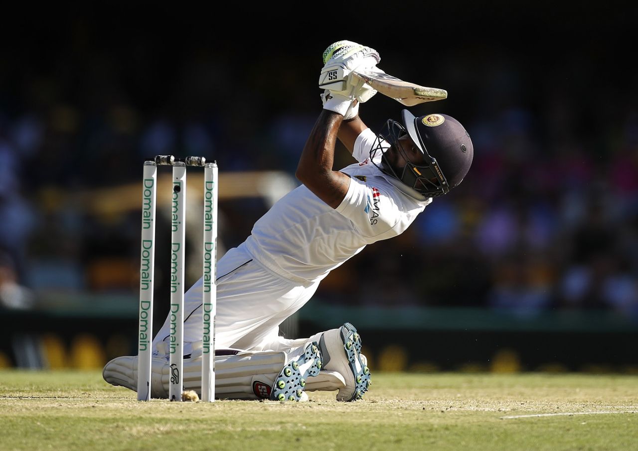 File photo - Niroshan Dickwella struck 12 fours and three sixes in his ninth List A century