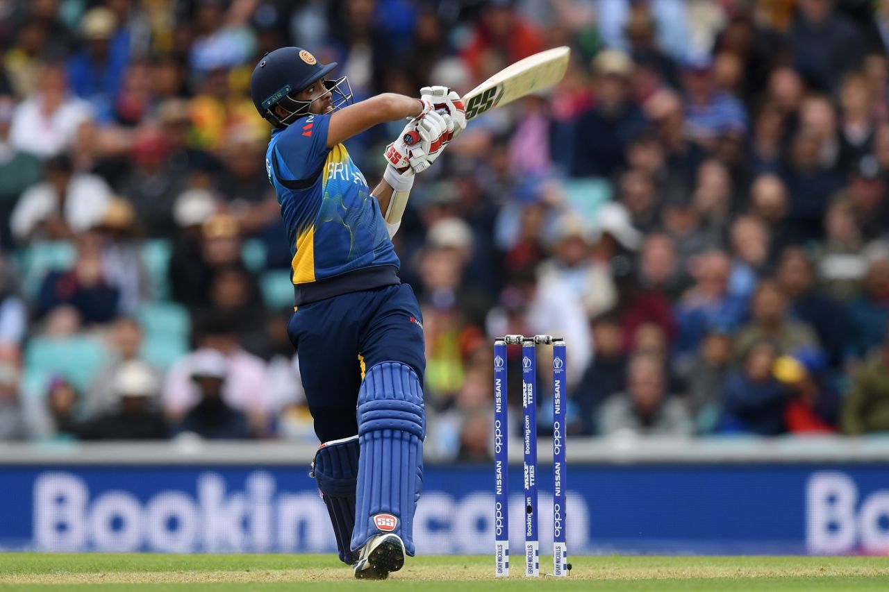 Kusal Mendis pulls one away, Australia v Sri Lanka, World Cup 2019, The Oval, June 15, 2019