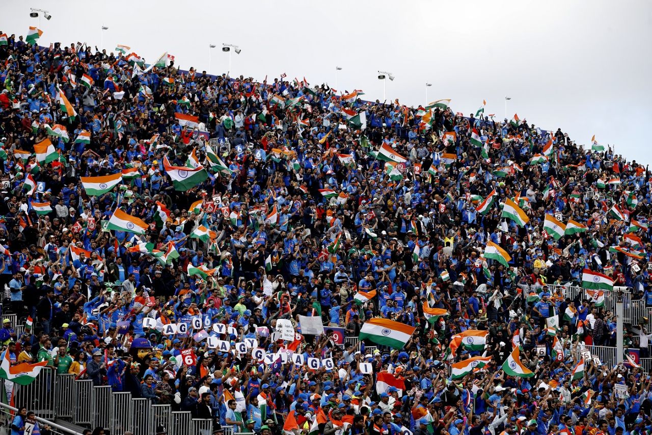 Spot the empty seat, India v Pakistan, World Cup 2019, Old Trafford, June 16, 2019
