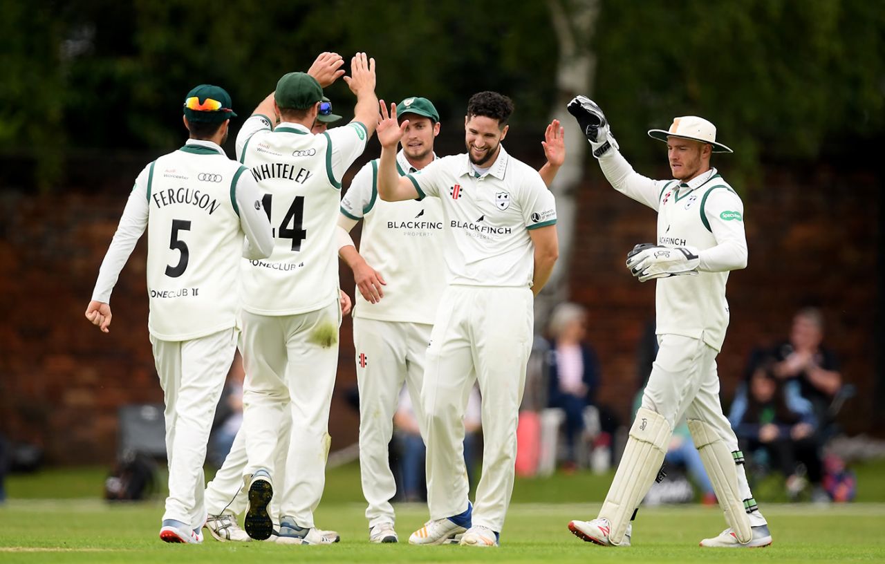 Wayne Parnell was in the wickets, Worcestershire v Sussex, County Championship, Division Two, Kidderminster, June 18, 2019