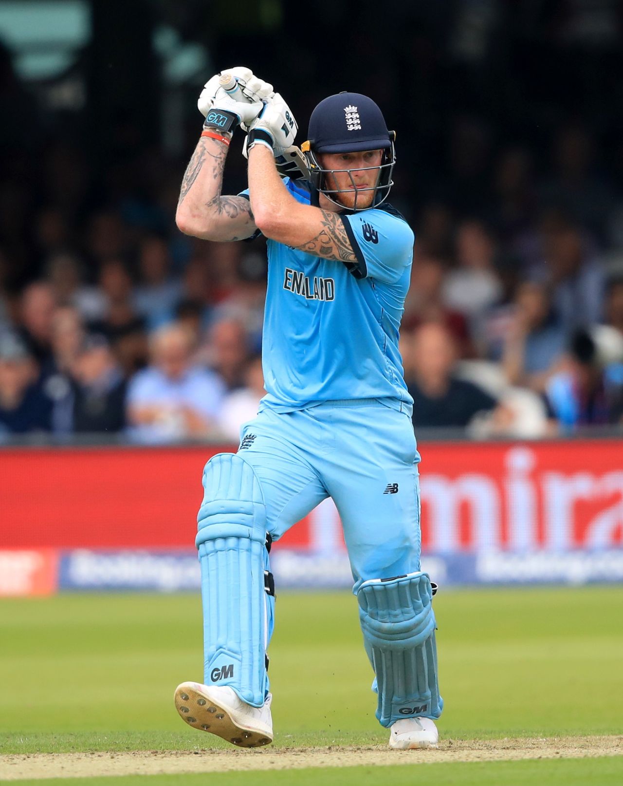 Ben Stokes made a patient fifty, England v Australia, World Cup 2019, Lord's, June 25, 2019