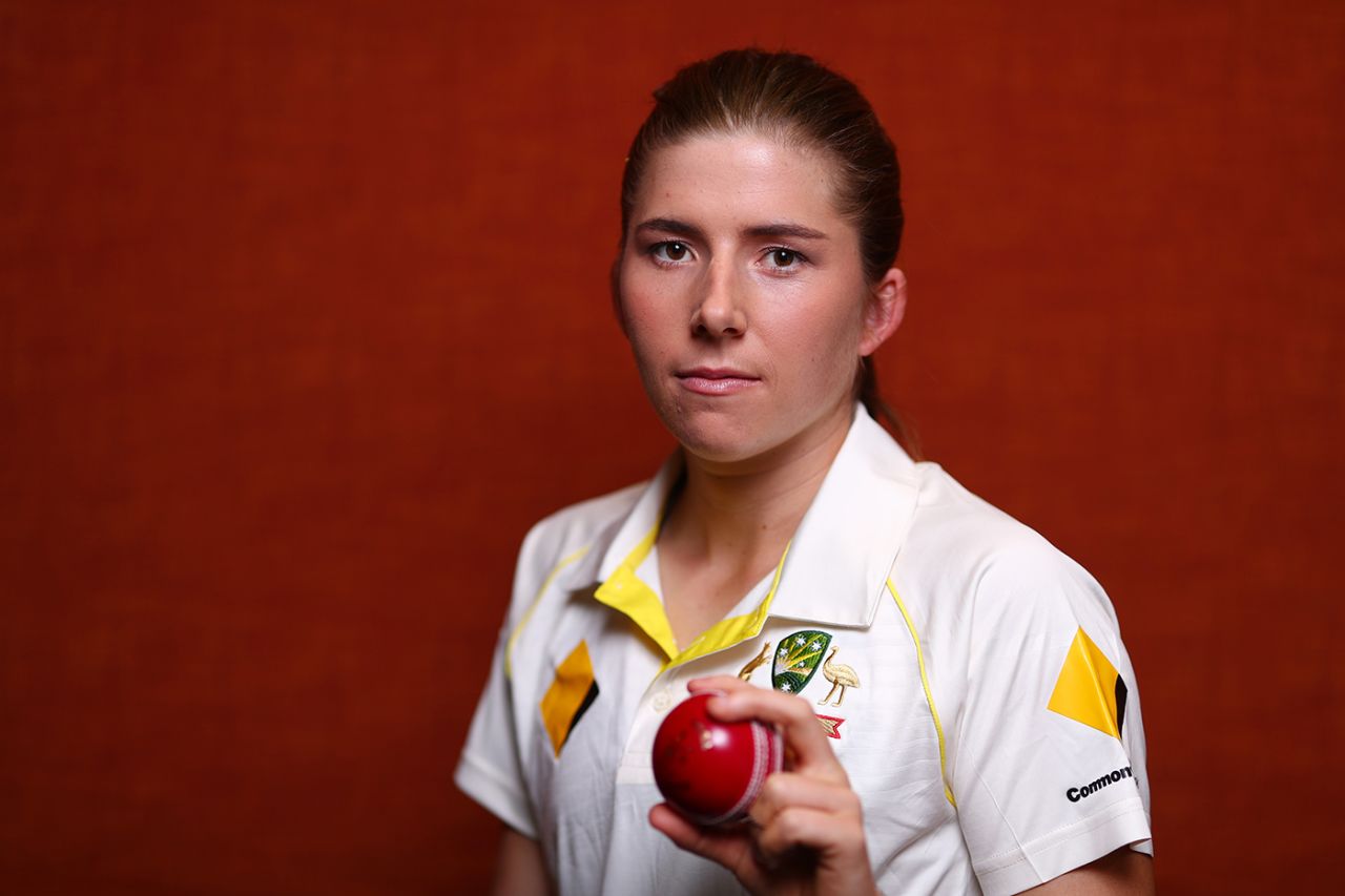 Georgia Wareham has been getting used to bowling with the red ball