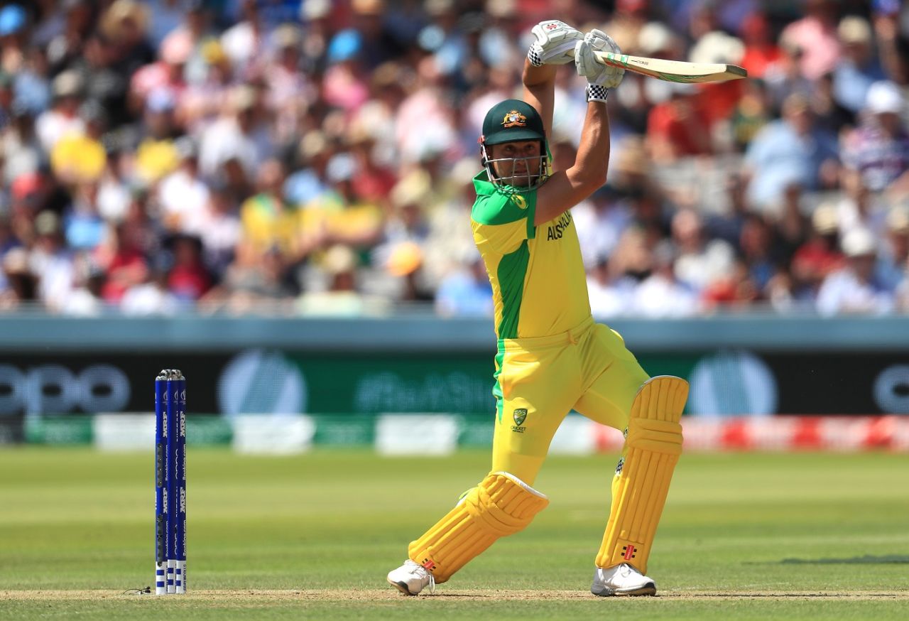 Marcus Stoinis leads the Australian fightback, Australia v New Zealand, World Cup 2019, Lords, June 29, 2019