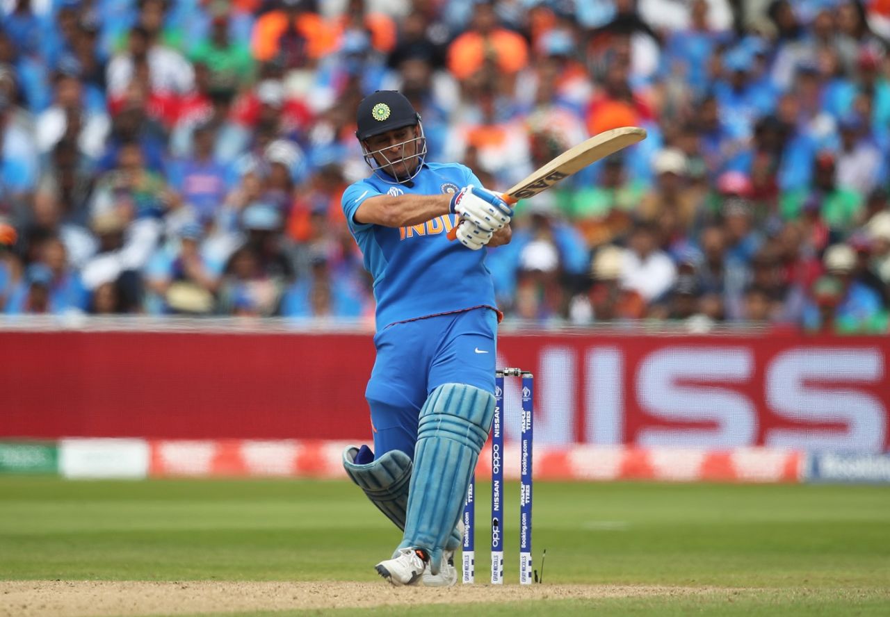 MS Dhoni lifted his scoring rate towards the end, Bangladesh v India, World Cup 2019, Edgbaston, July 2, 2019