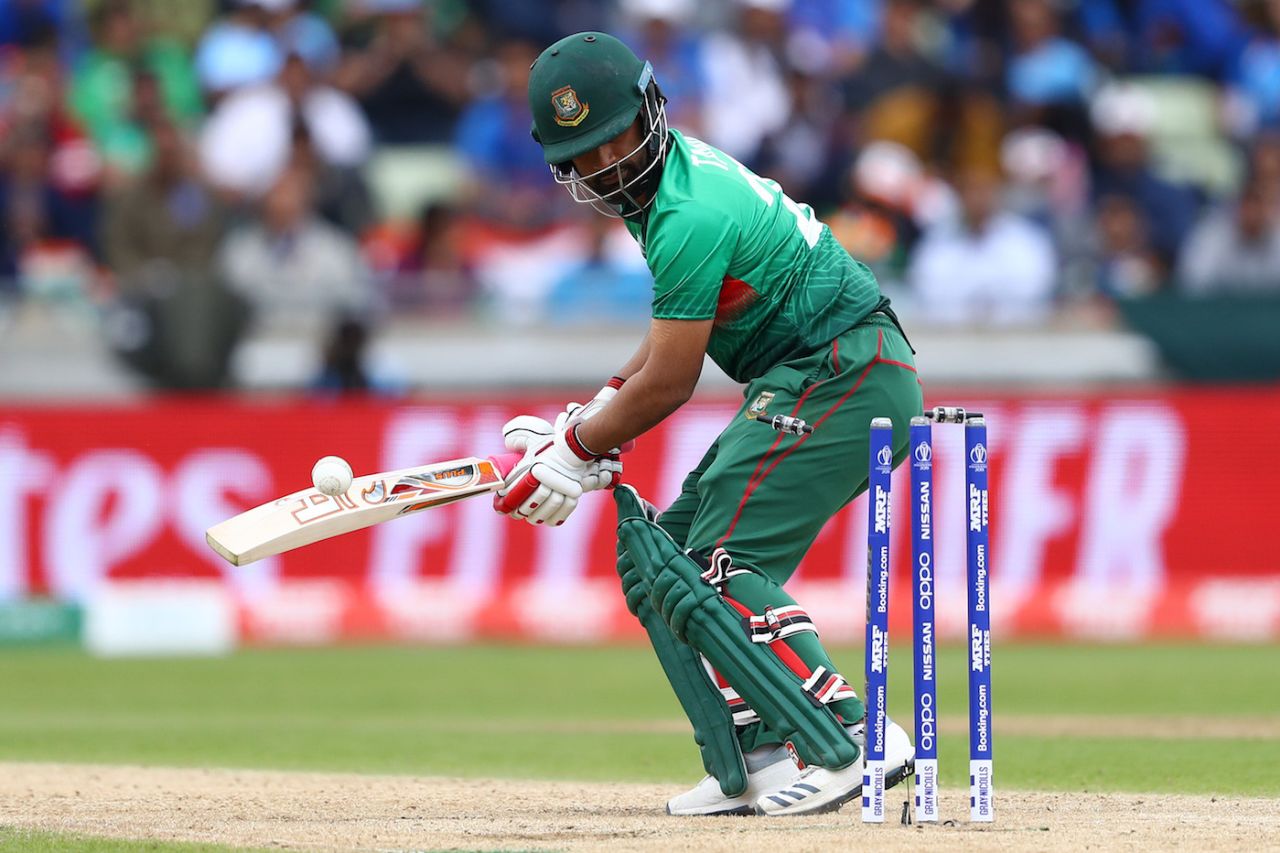 Tamim Iqbal put down Rohit Sharma early on in the deep, Bangladesh v India, World Cup 2019, Edgbaston, July 2, 2019
