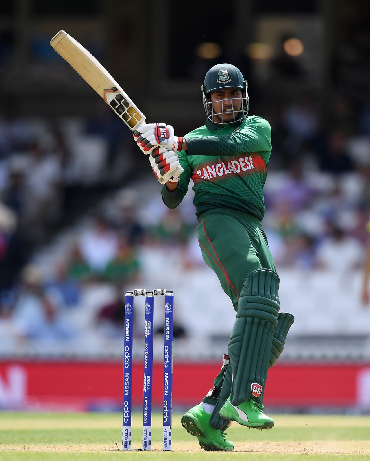 The pull is one of Soumya Sarkar's most productive shots, Bangladesh v South Africa, World Cup 2019, The Oval, June 2, 2019