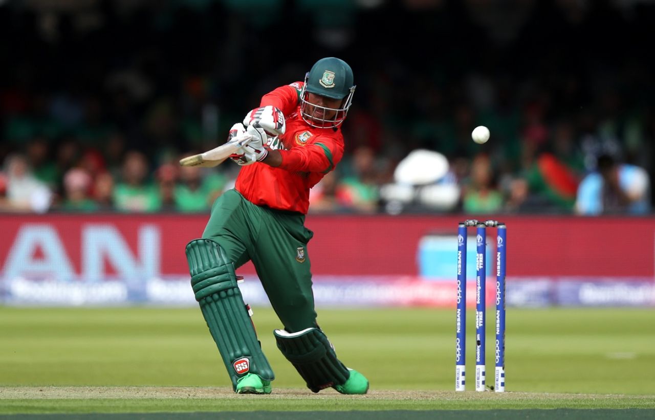 Soumya Sarkar was dismissed on 22 by Mohammad Amir, Bangladesh v Pakistan, World Cup 2019, Lord's, July 5, 2019