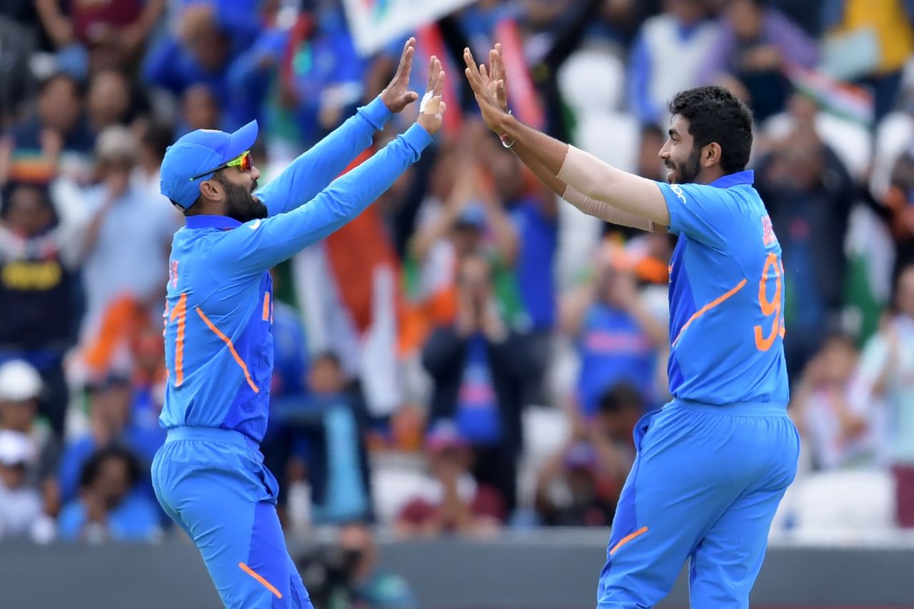 Jasprit Bumrah dismissed Dimuth Karunaratne early, India v Sri Lanka, World Cup 2019, Leeds, July 6, 2019