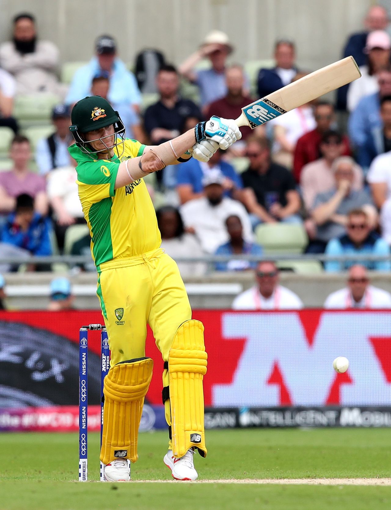 Steven Smith's brilliant 85 took Australia towards a respectable total, England v Australia, World Cup 2019, Edgbaston, July 11, 2019