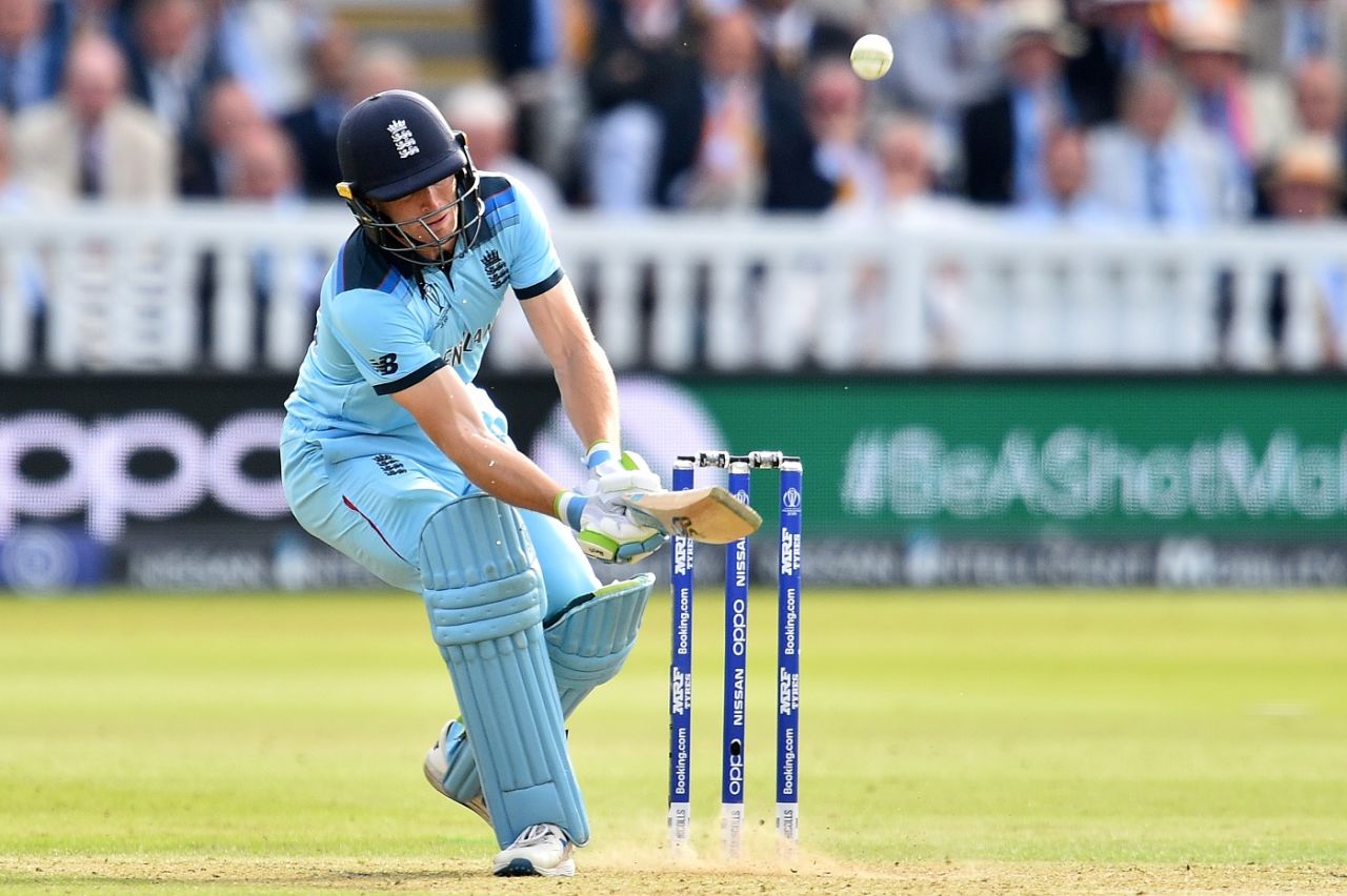 Jos Buttler's ramp shot in all its glory, England v New Zealand, World Cup 2019, Lord's, July 14, 2019